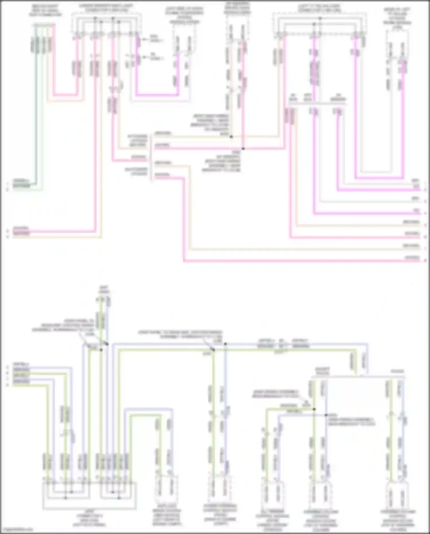 Wiring diagram w/o sync 1 for Ford Explorer V facelift 2 (2017-2019) (1 of 1)