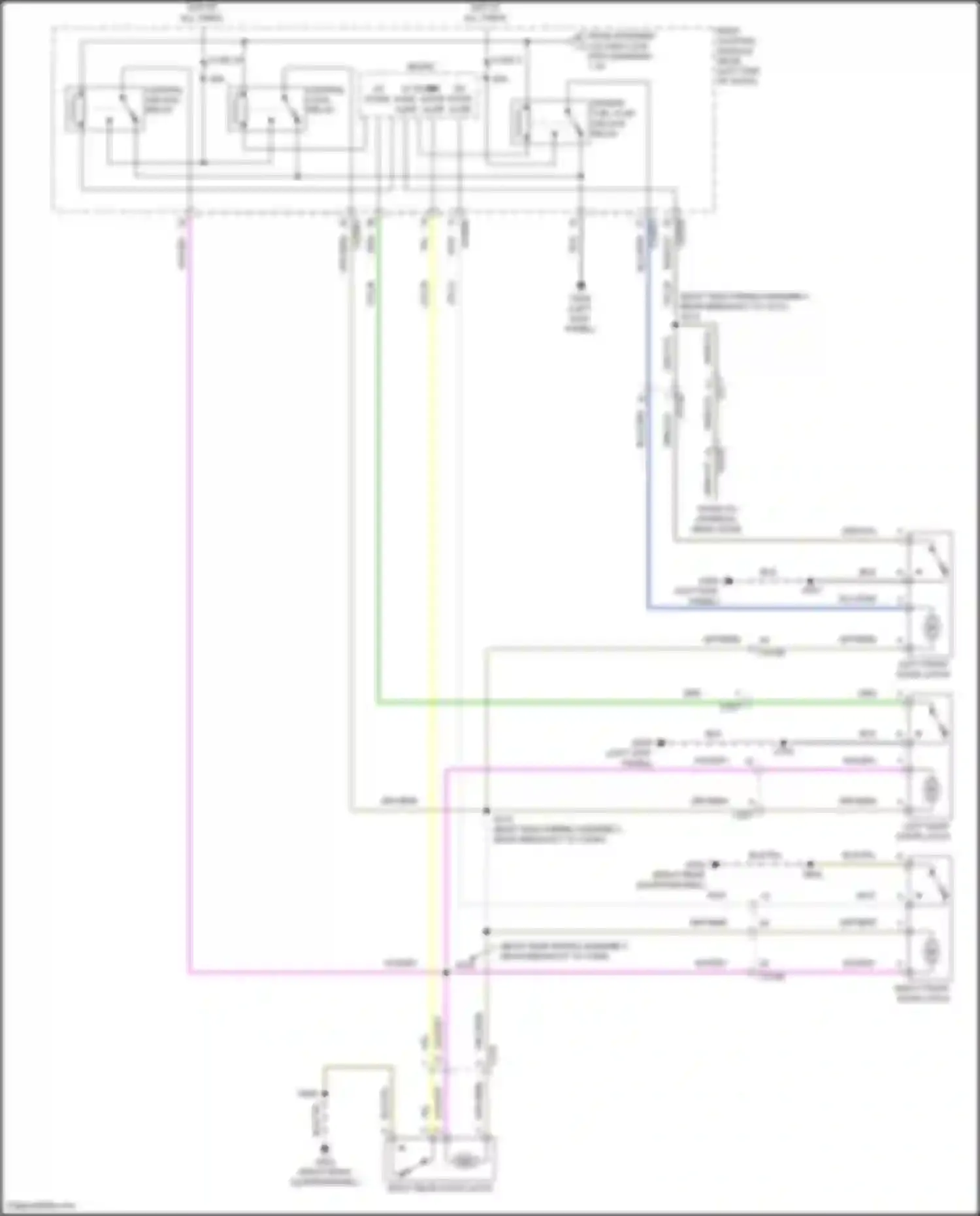 Explorer Ford V facelift (2015-2018): Forced entry circuit (5 of 5)