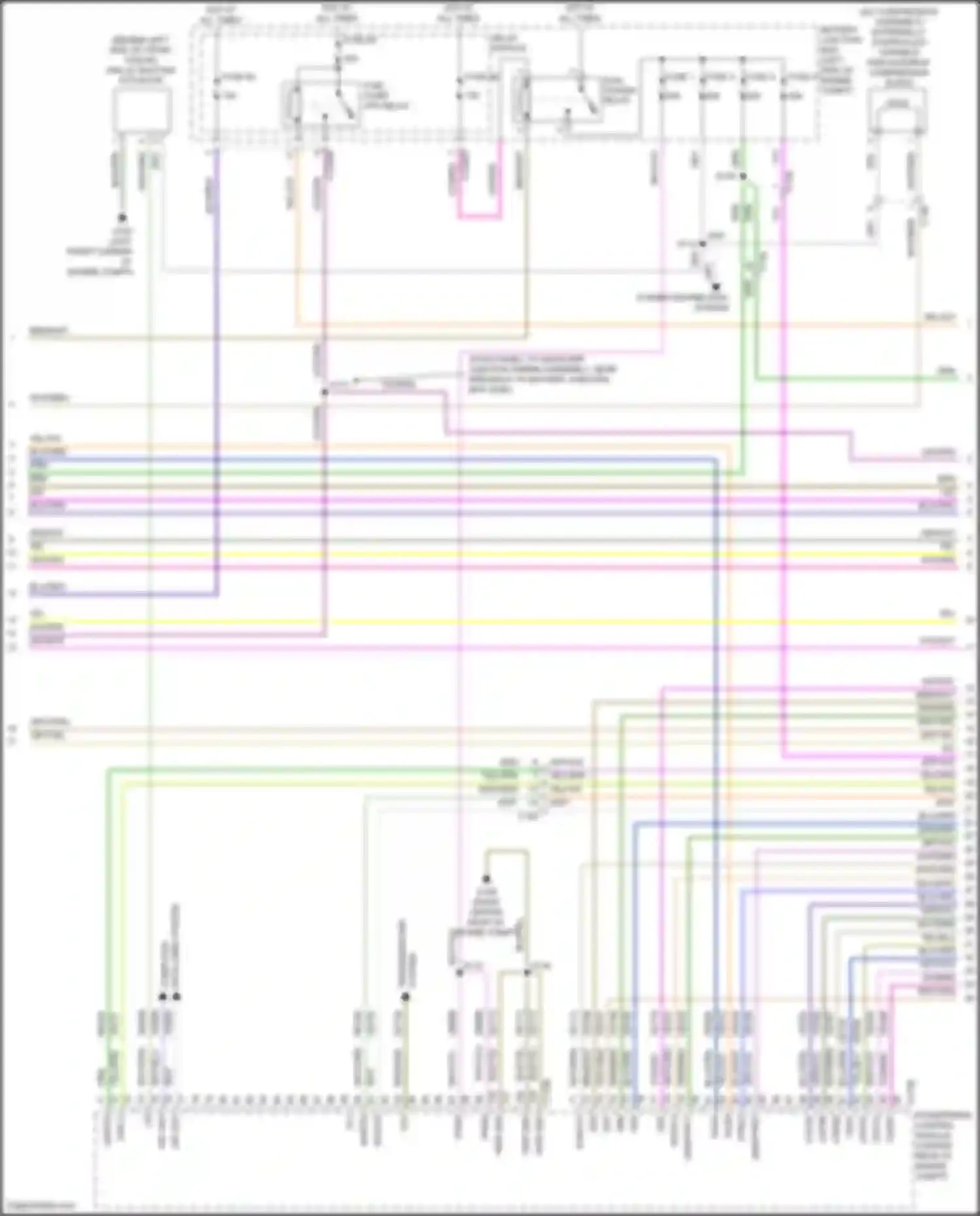 Explorer Ford V facelift (2015-2018): Wiring diagram engine performance 3.5l (3 of 6)
