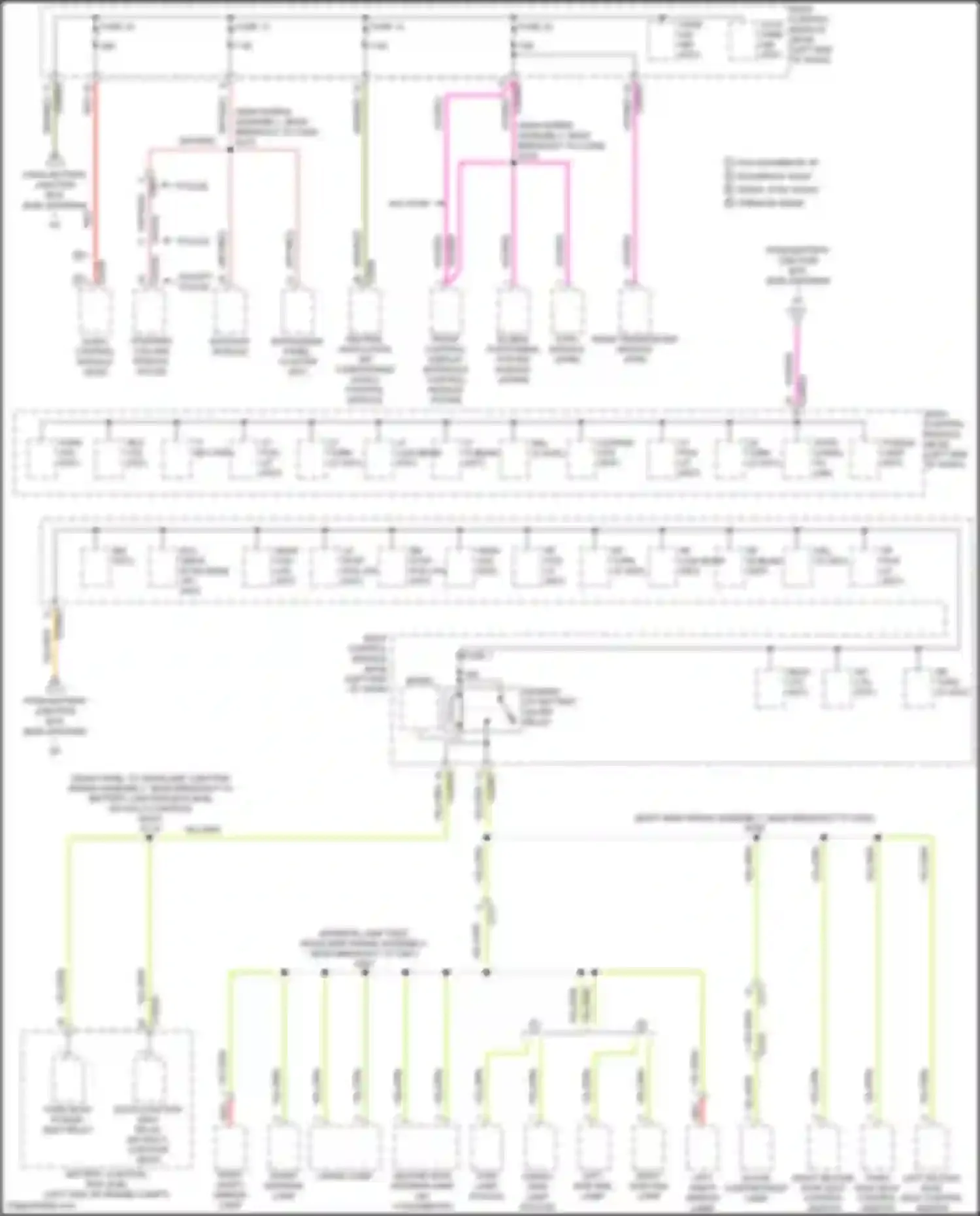 Explorer Ford V facelift (2015-2018): Power distribution circuit (5 of 8)