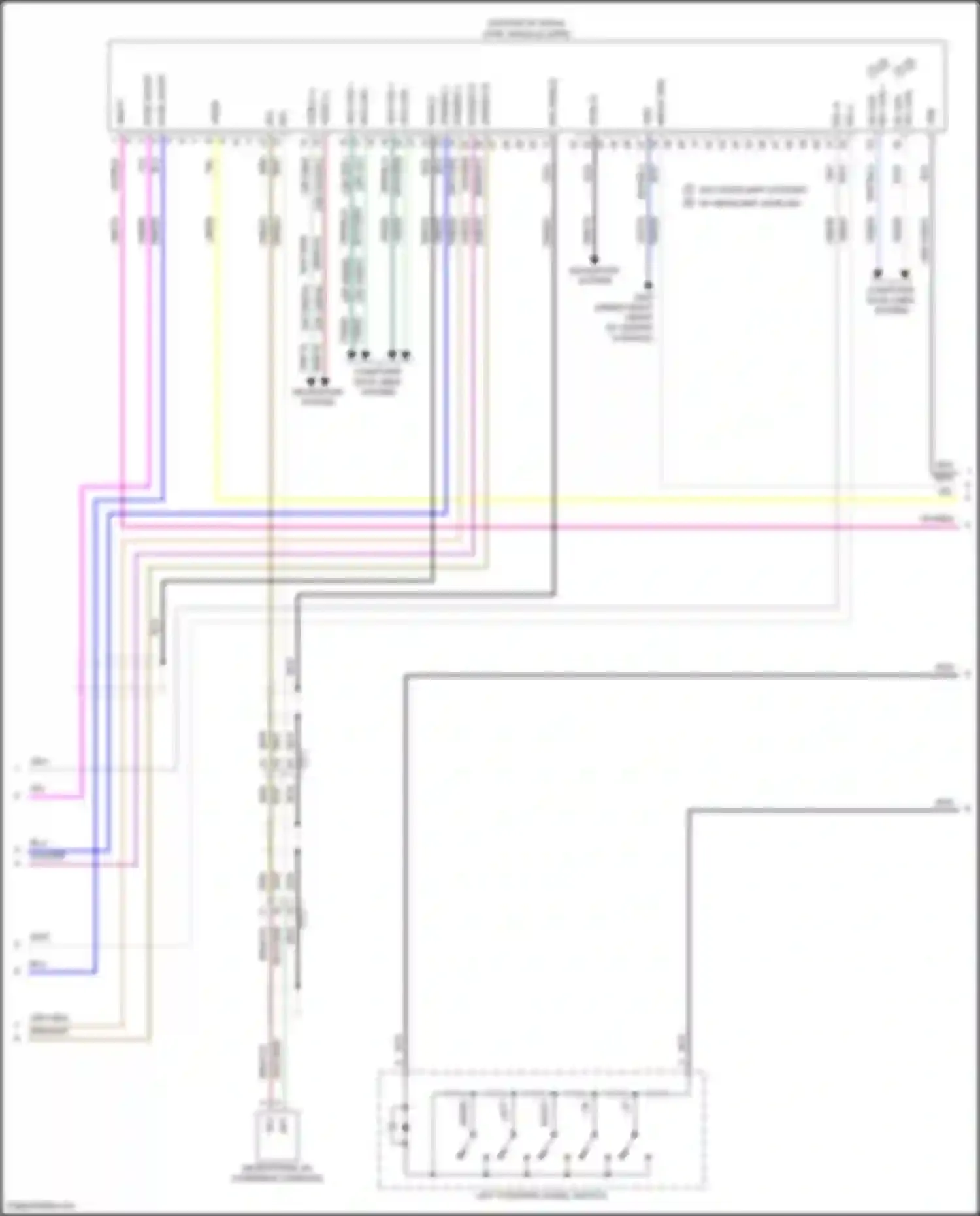 Explorer Ford V facelift (2015-2018): Sync radio circuit, w/ touch screen (2 of 3)