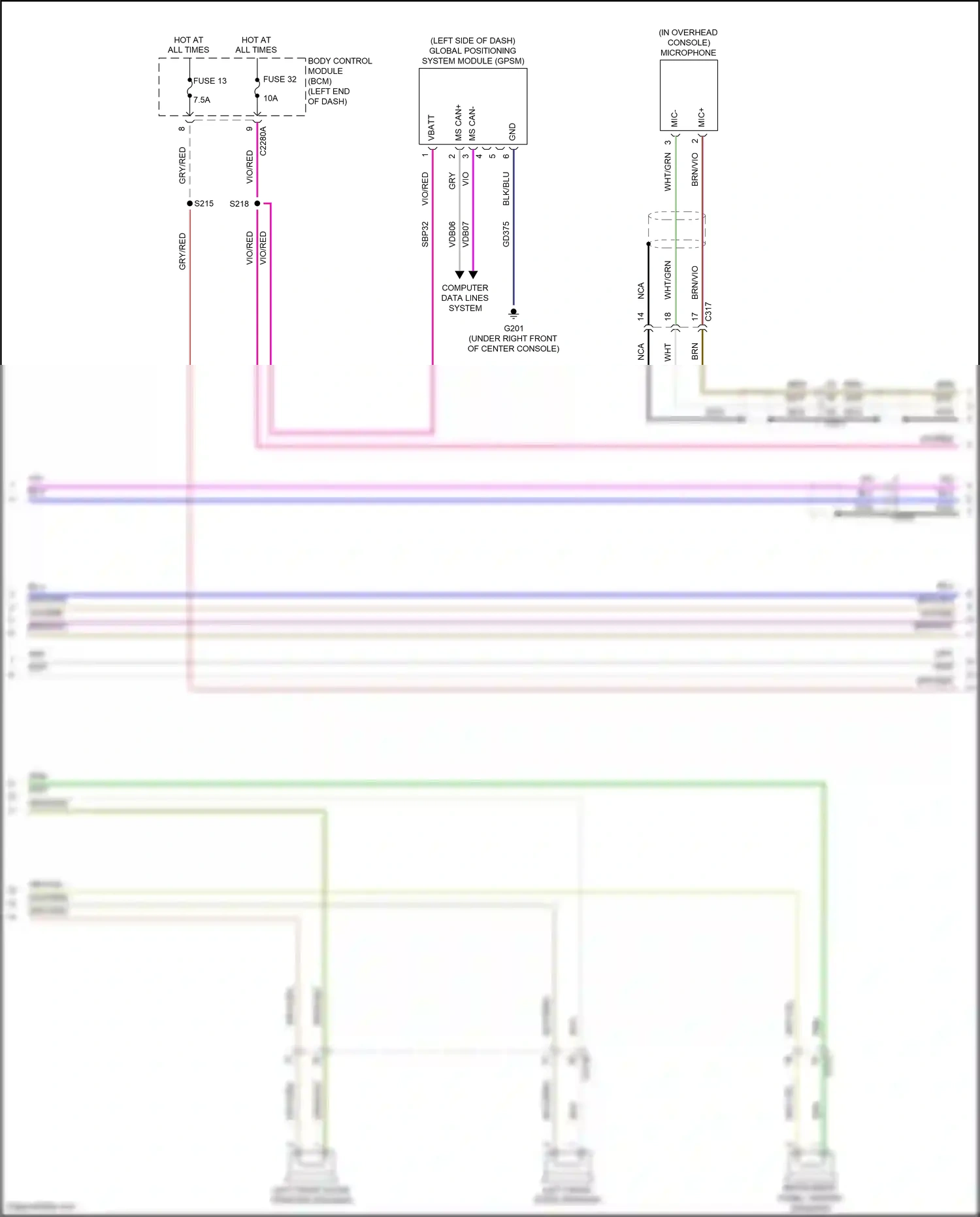 Wiring diagram blu for Ford Explorer V facelift (2015-2018) (13 of 76)