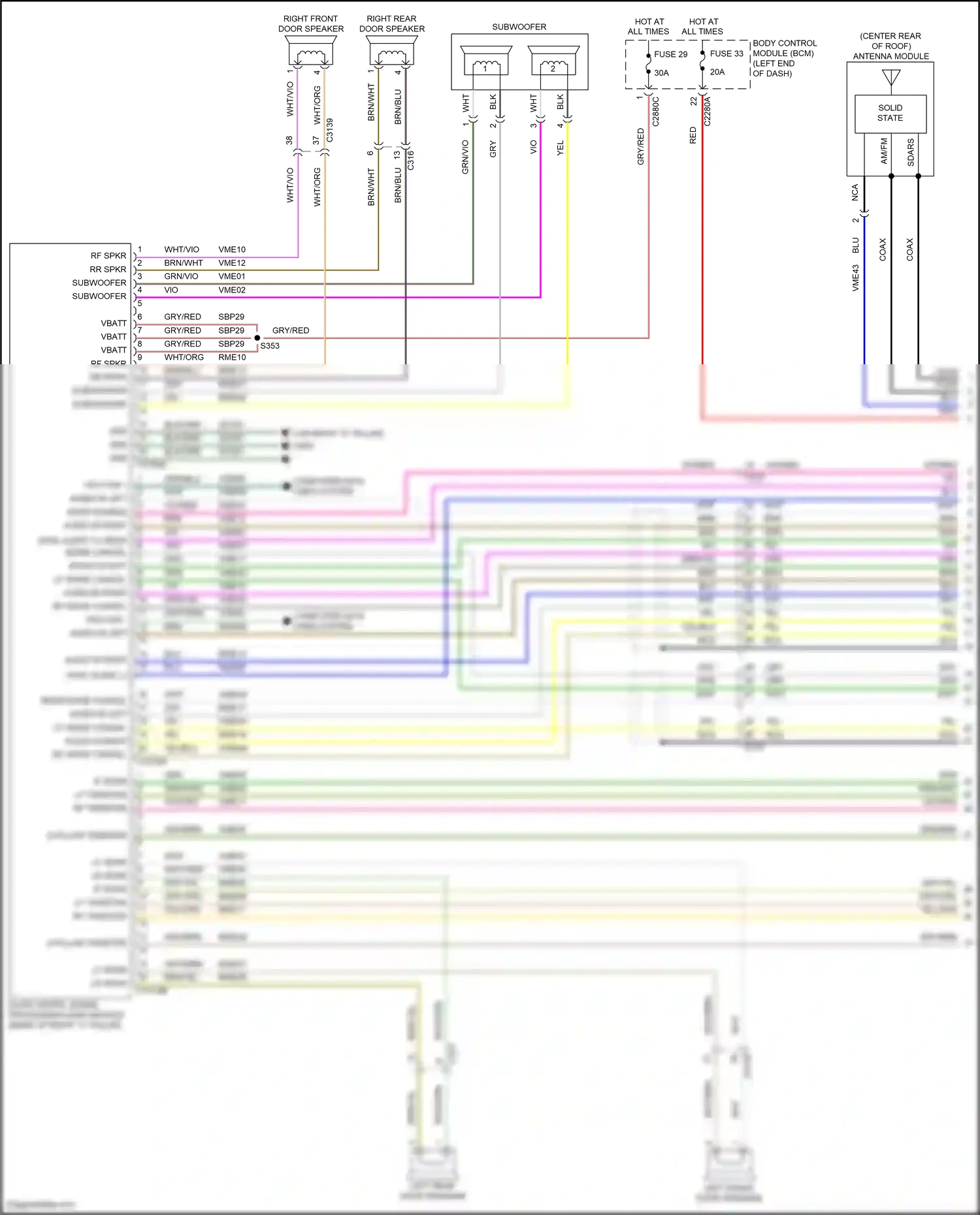 Wiring diagram blu for Ford Explorer V facelift (2015-2018) (11 of 76)