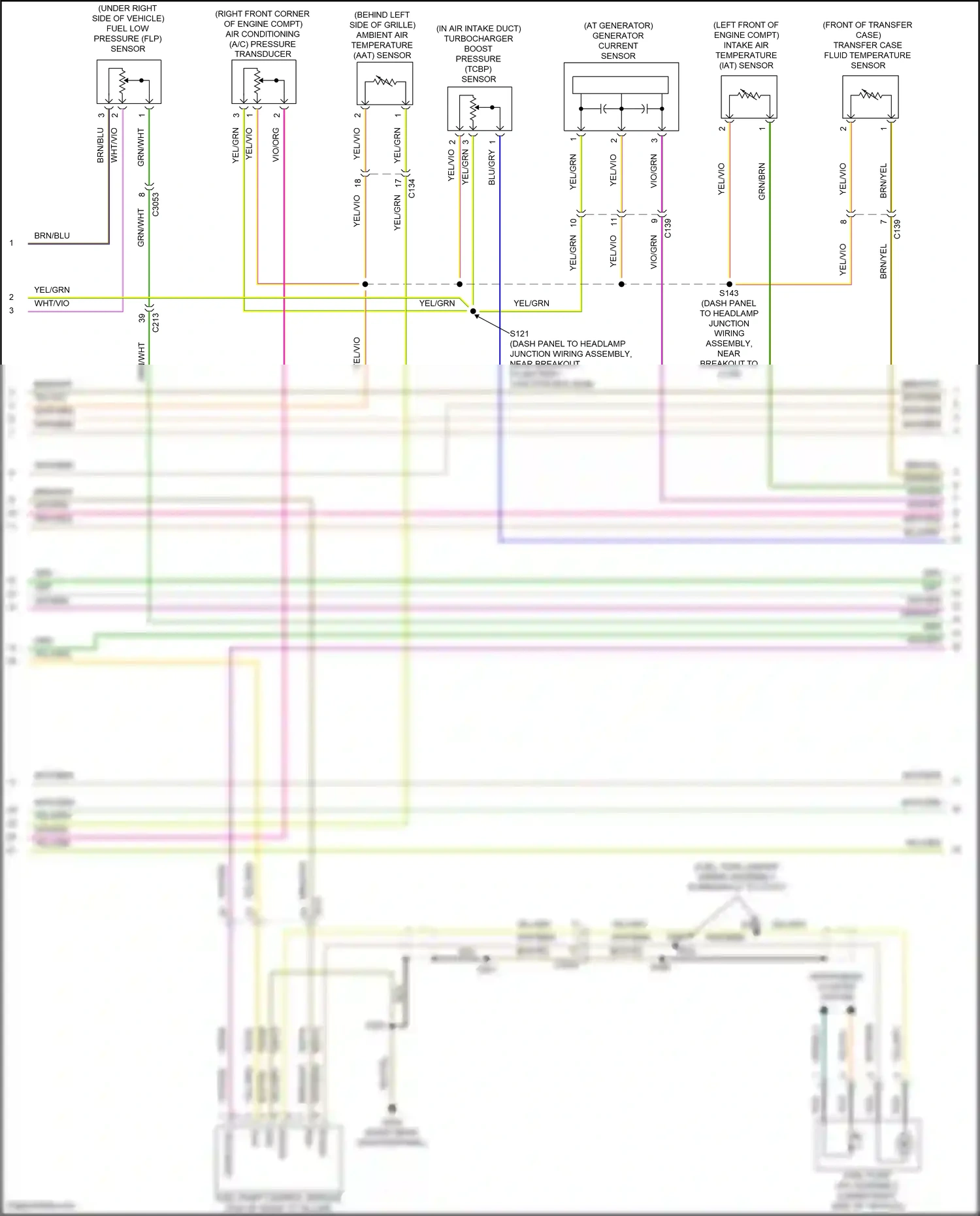 Wiring diagram blu/gry for Ford Explorer V facelift (2015-2018) (33 of 54)