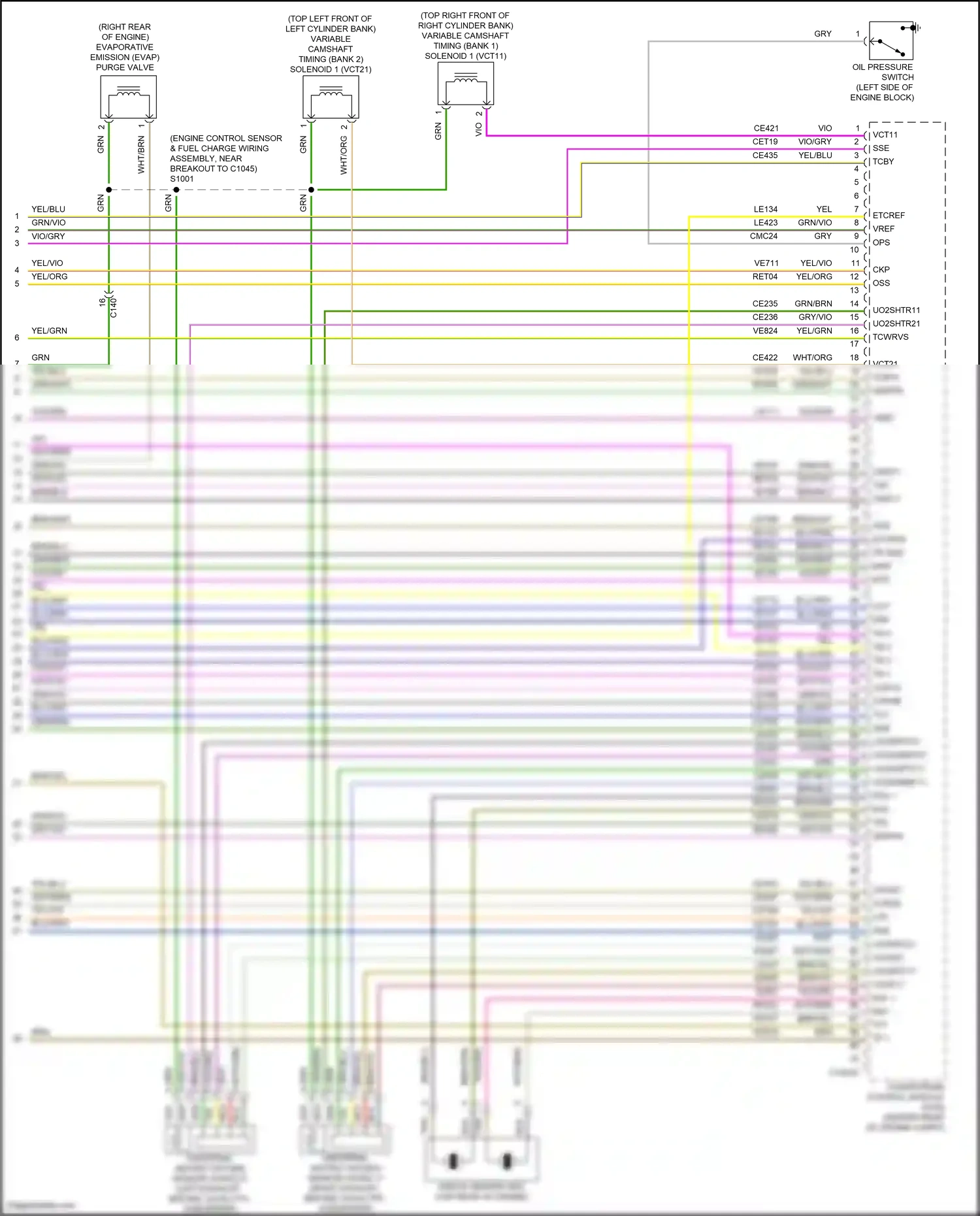 Wiring diagram brn/vio for Ford Explorer V facelift (2015-2018) (50 of 56)