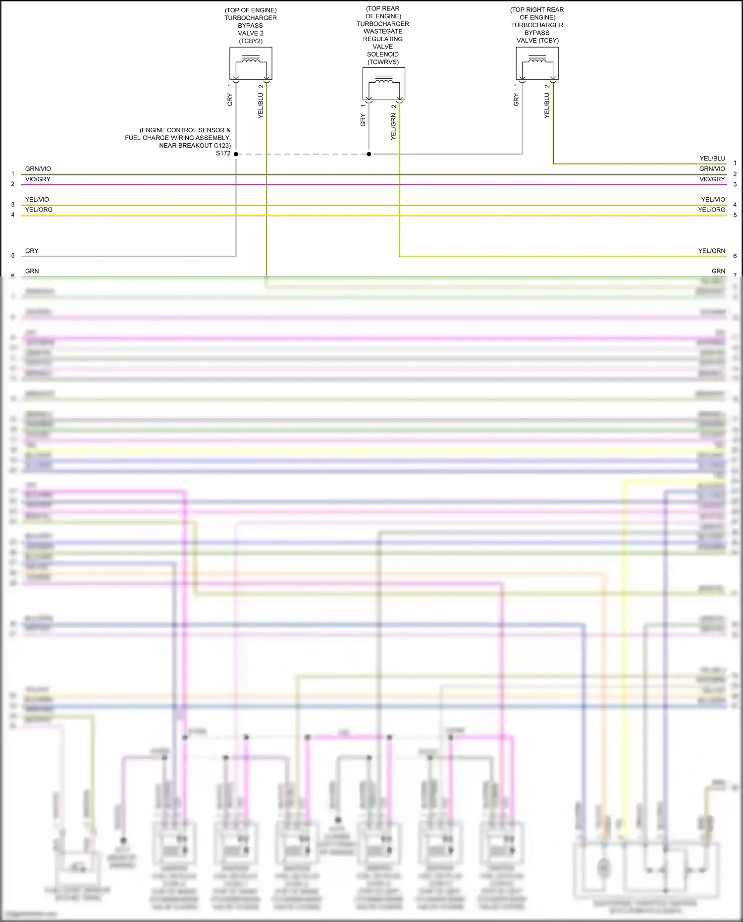 Wiring diagram brn/yel for Ford Explorer V facelift (2015-2018) (49 of 53)
