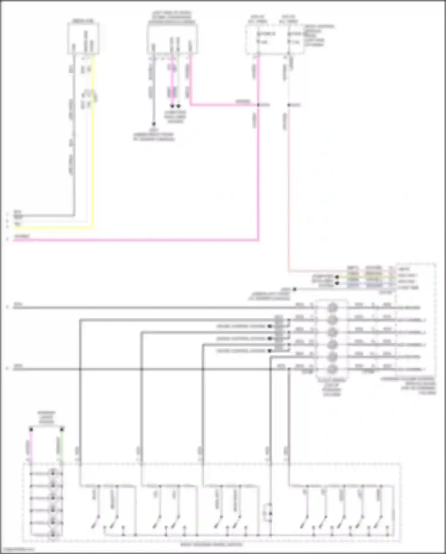Wiring diagram clock- spring for Ford Explorer V facelift (2015-2018) (10 of 17)