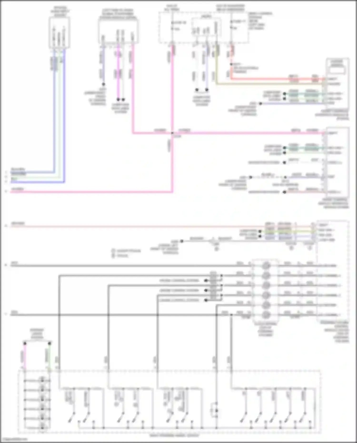 Wiring diagram clock- spring for Ford Explorer V facelift (2015-2018) (9 of 17)