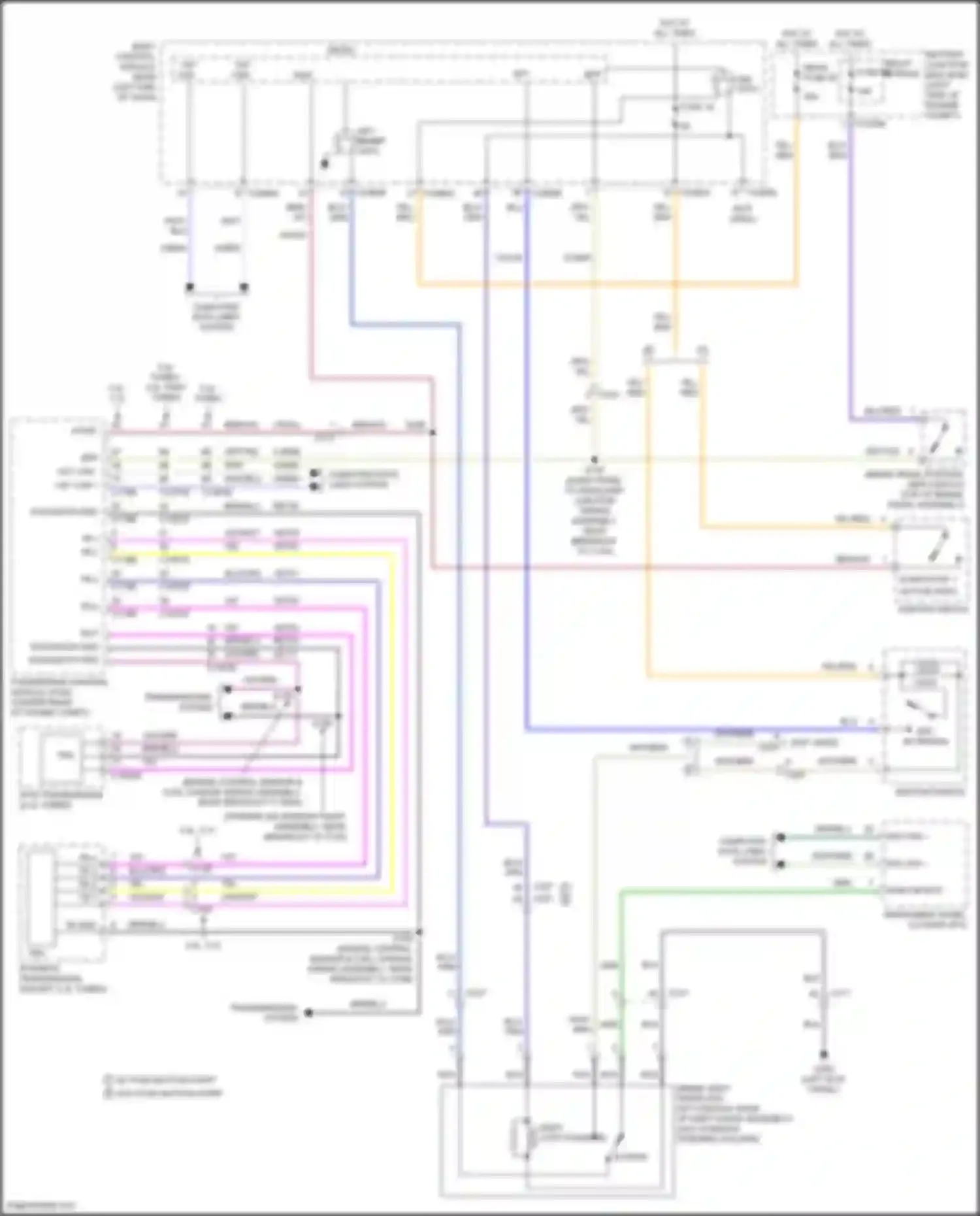 Wiring diagram computer data lines system for Ford Explorer V facelift (2015-2018) (7 of 84)