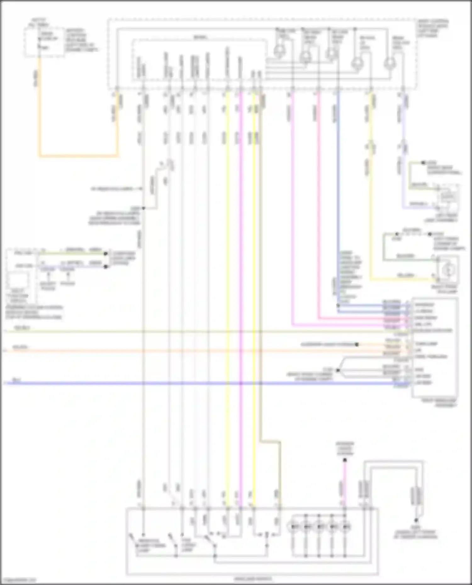 Wiring diagram computer data lines system for Ford Explorer V facelift (2015-2018) (55 of 84)