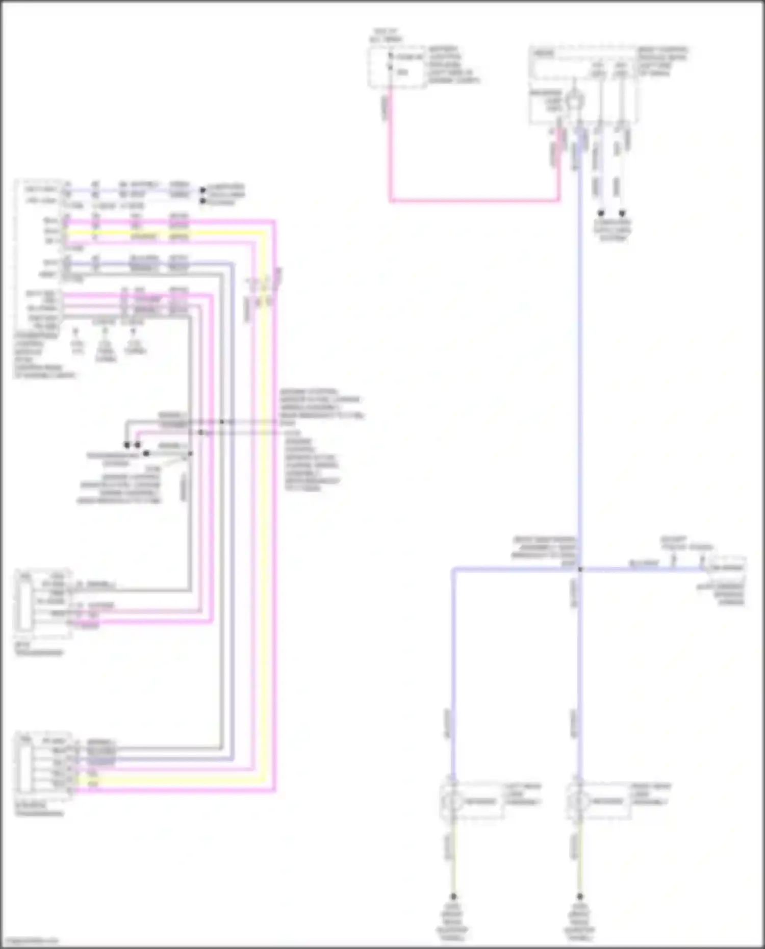 Wiring diagram computer data lines system for Ford Explorer V facelift (2015-2018) (52 of 84)