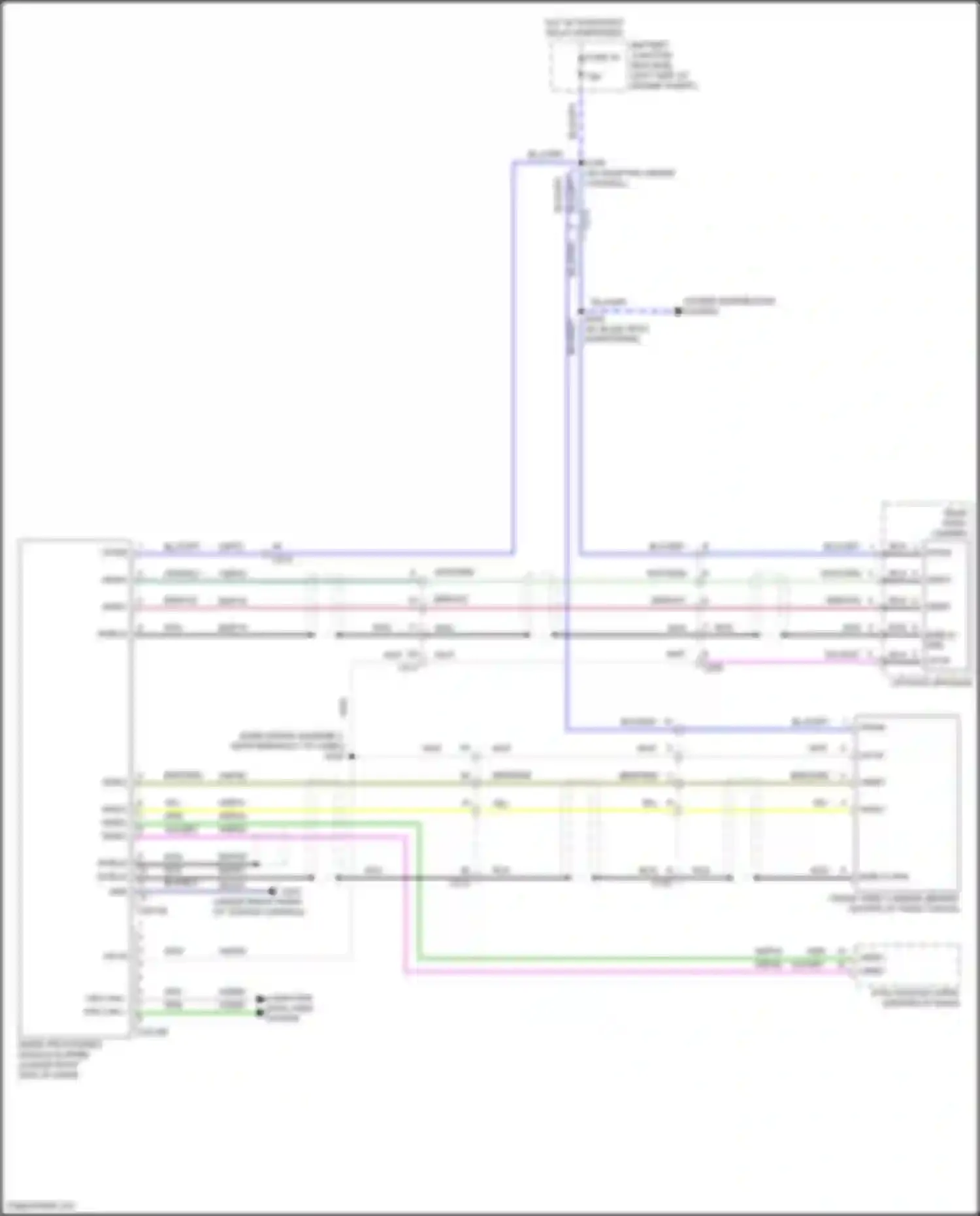 Wiring diagram computer data lines system for Ford Explorer V facelift (2015-2018) (51 of 84)