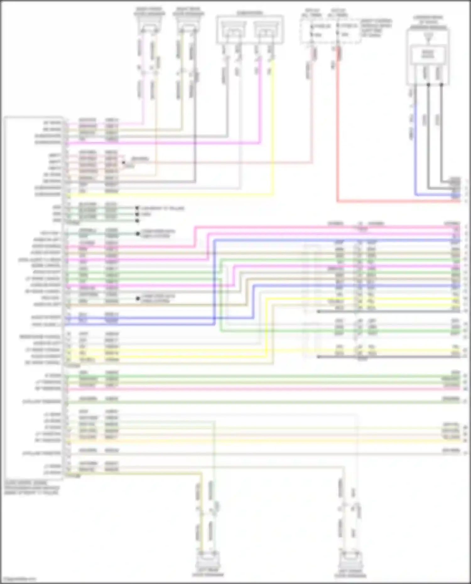 Wiring diagram computer data lines system for Ford Explorer V facelift (2015-2018) (11 of 84)