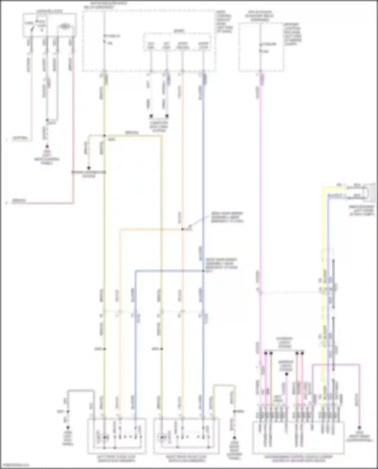 Wiring diagram computer data lines system for Ford Explorer V facelift (2015-2018) (38 of 84)