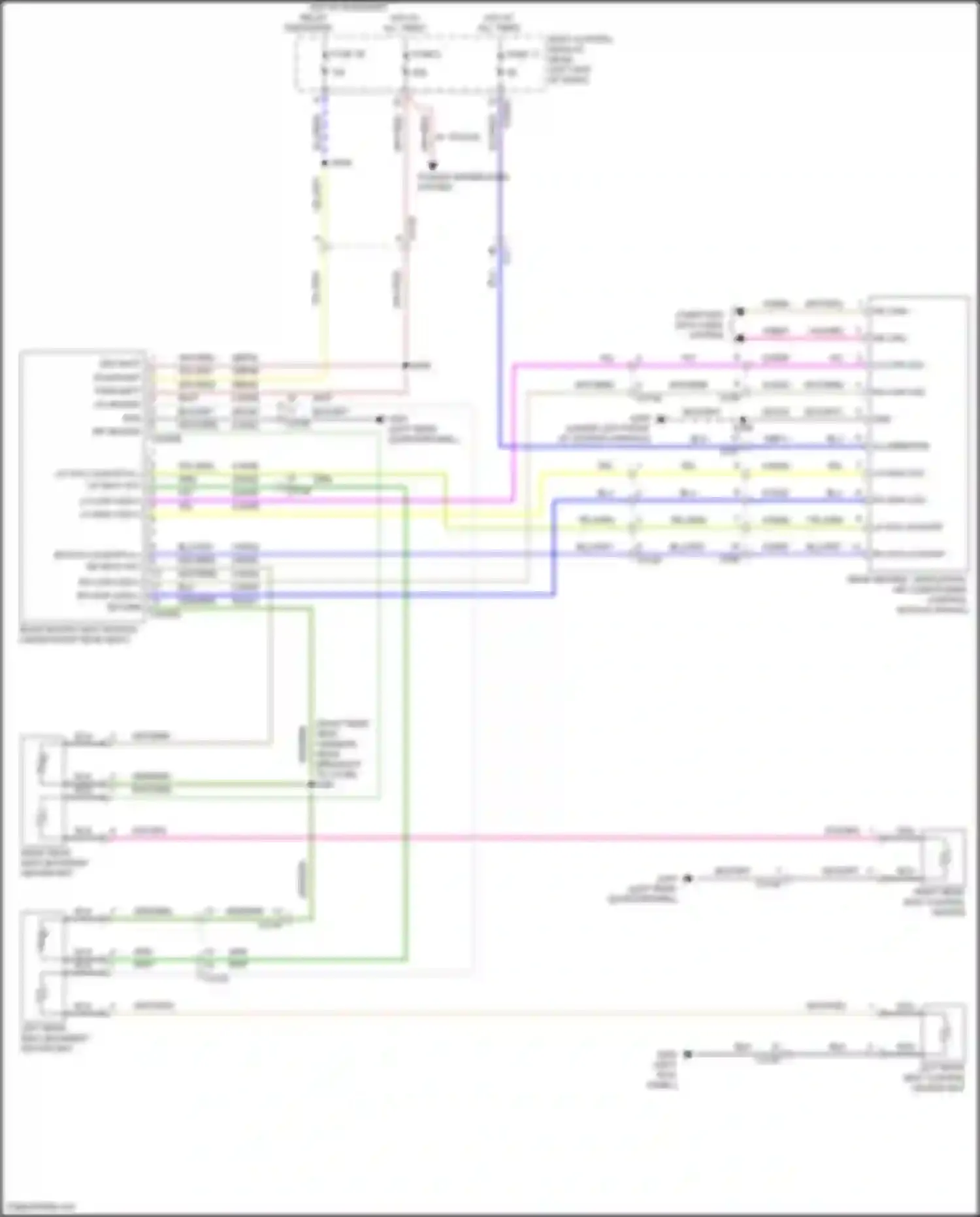 Wiring diagram computer data lines system for Ford Explorer V facelift (2015-2018) (27 of 84)