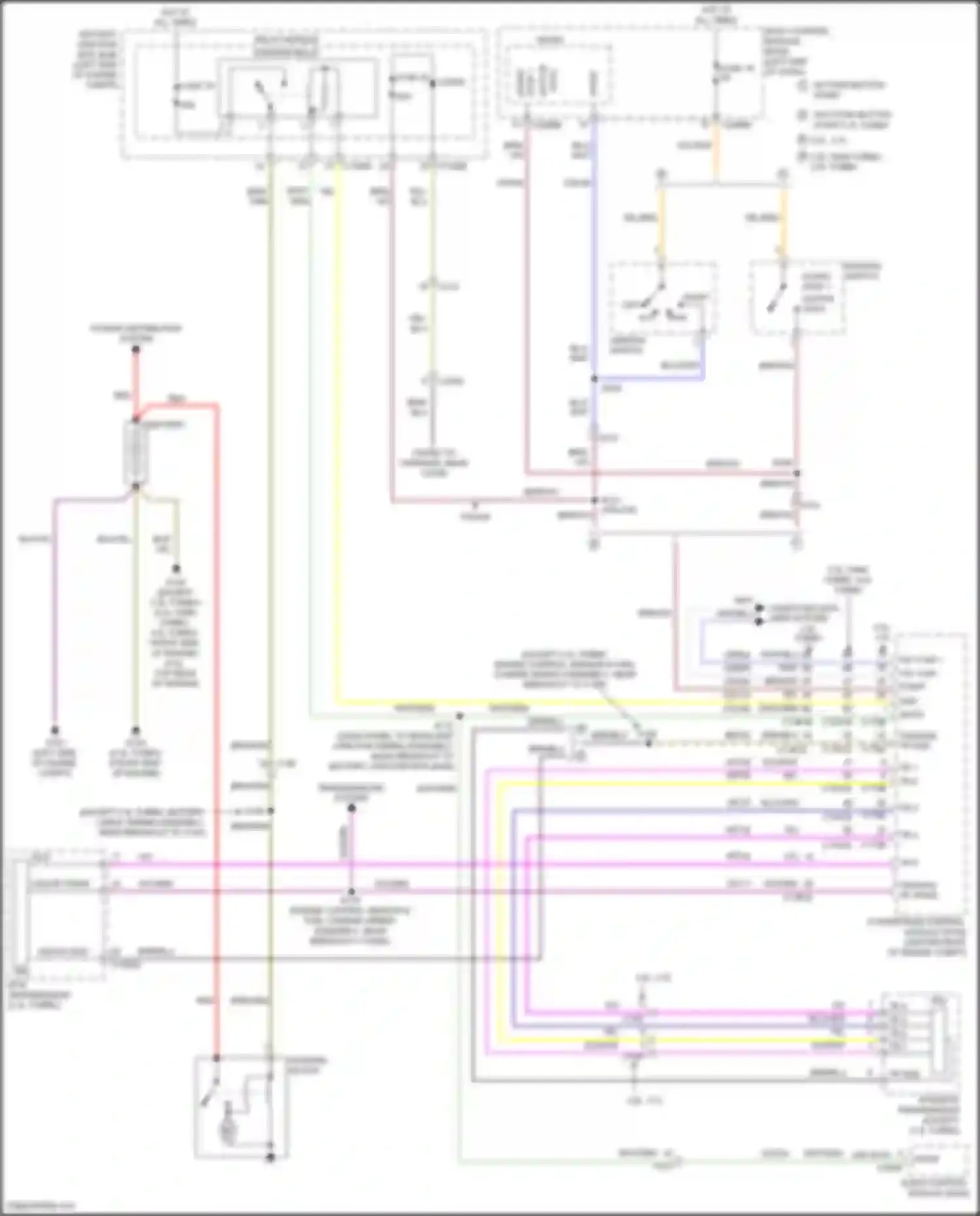 Wiring diagram computer data lines system for Ford Explorer V facelift (2015-2018) (28 of 84)