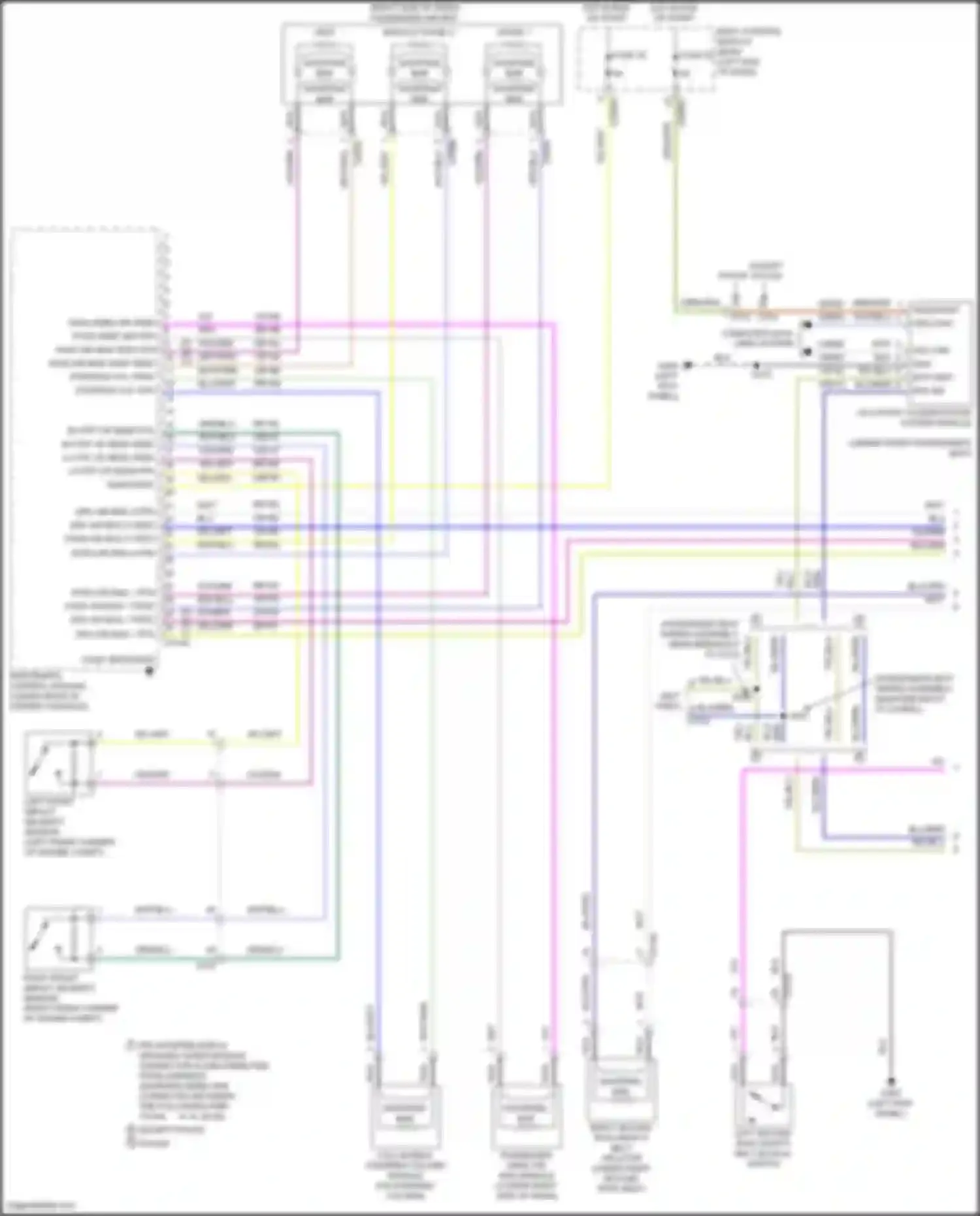 Wiring diagram computer data lines system for Ford Explorer V facelift (2015-2018) (39 of 84)