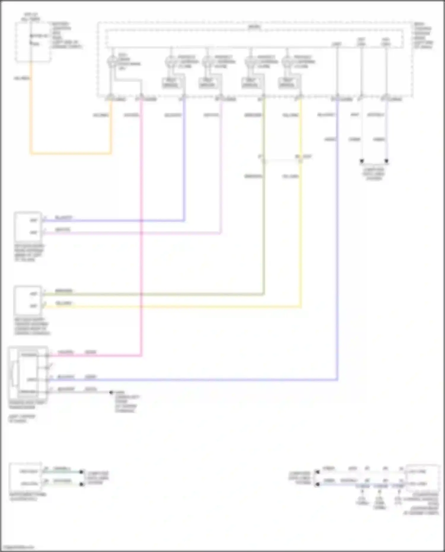 Wiring diagram computer data lines system for Ford Explorer V facelift (2015-2018) (69 of 84)