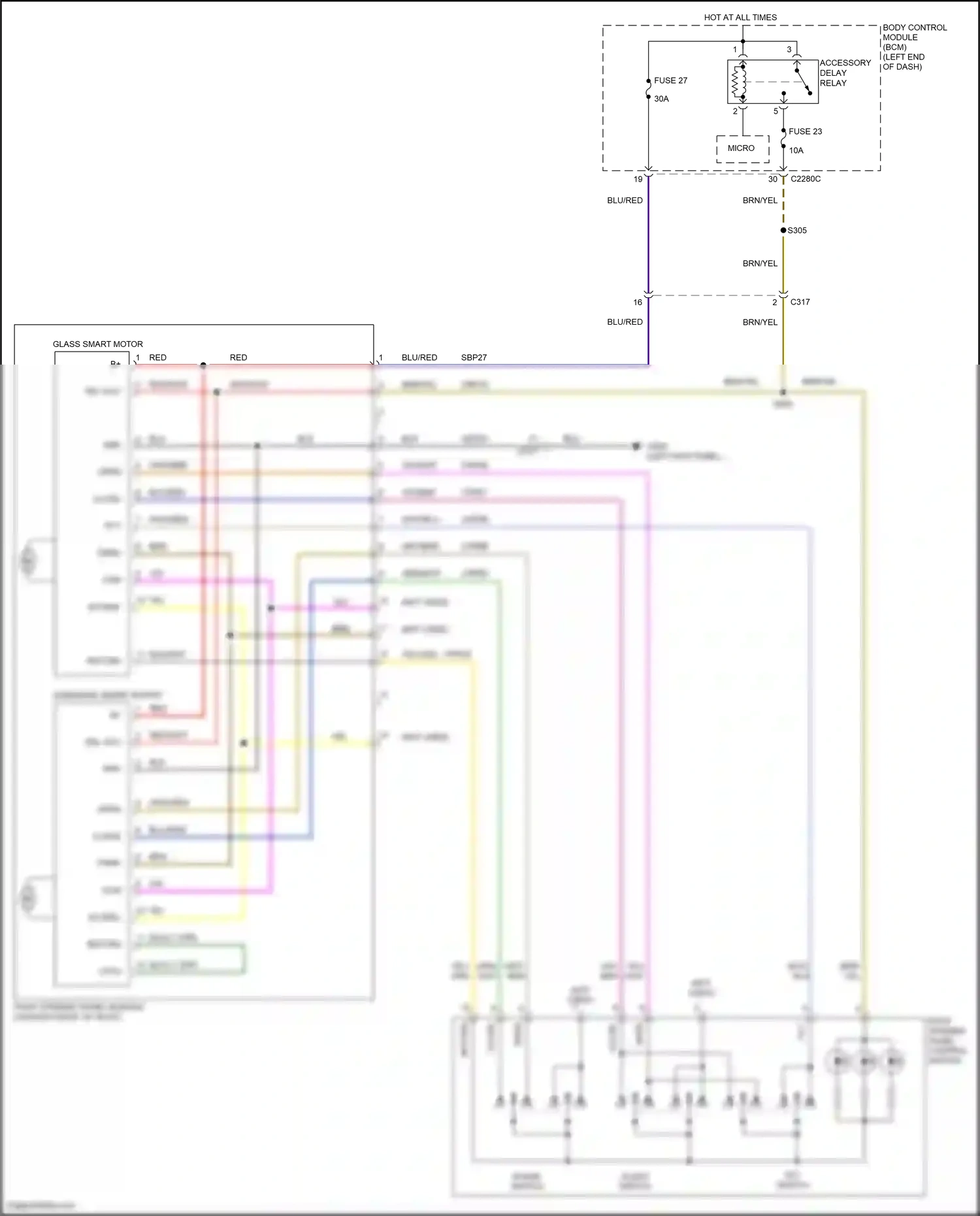 Wiring diagram dn up for Ford Explorer V facelift (2015-2018) (1 of 1)
