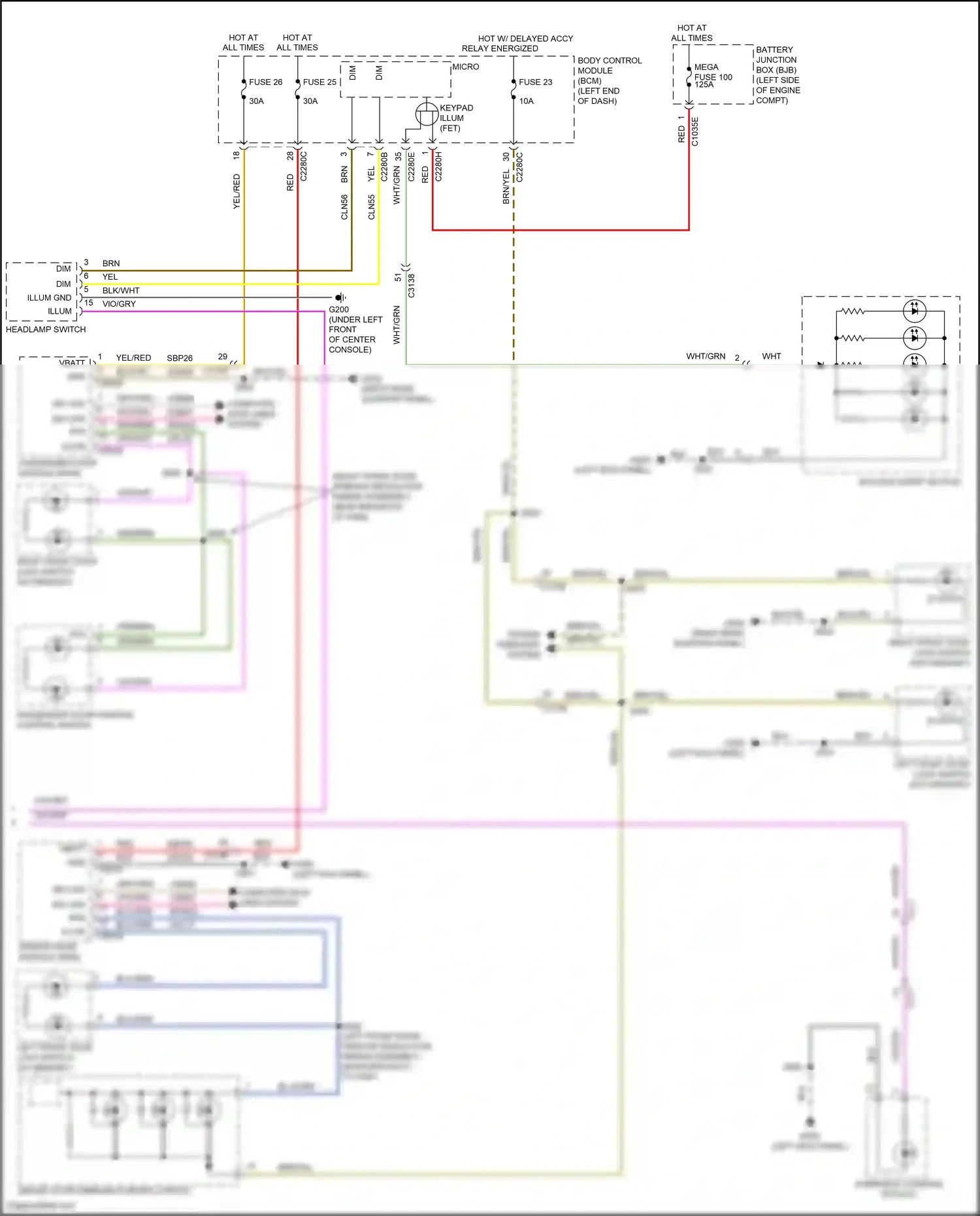 Wiring diagram grn/brn for Ford Explorer V facelift (2015-2018) (12 of 39)
