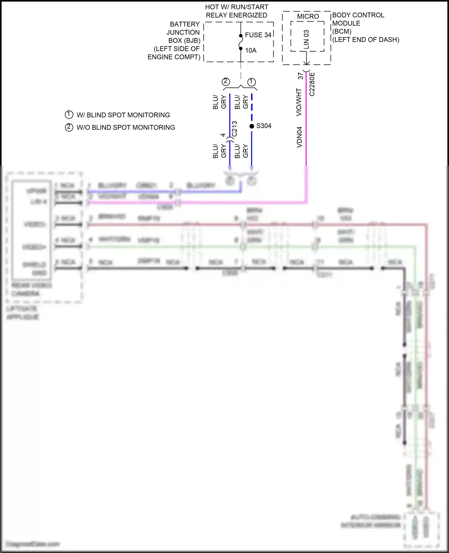 Wiring diagram gry for Ford Explorer V facelift (2015-2018) (50 of 98)