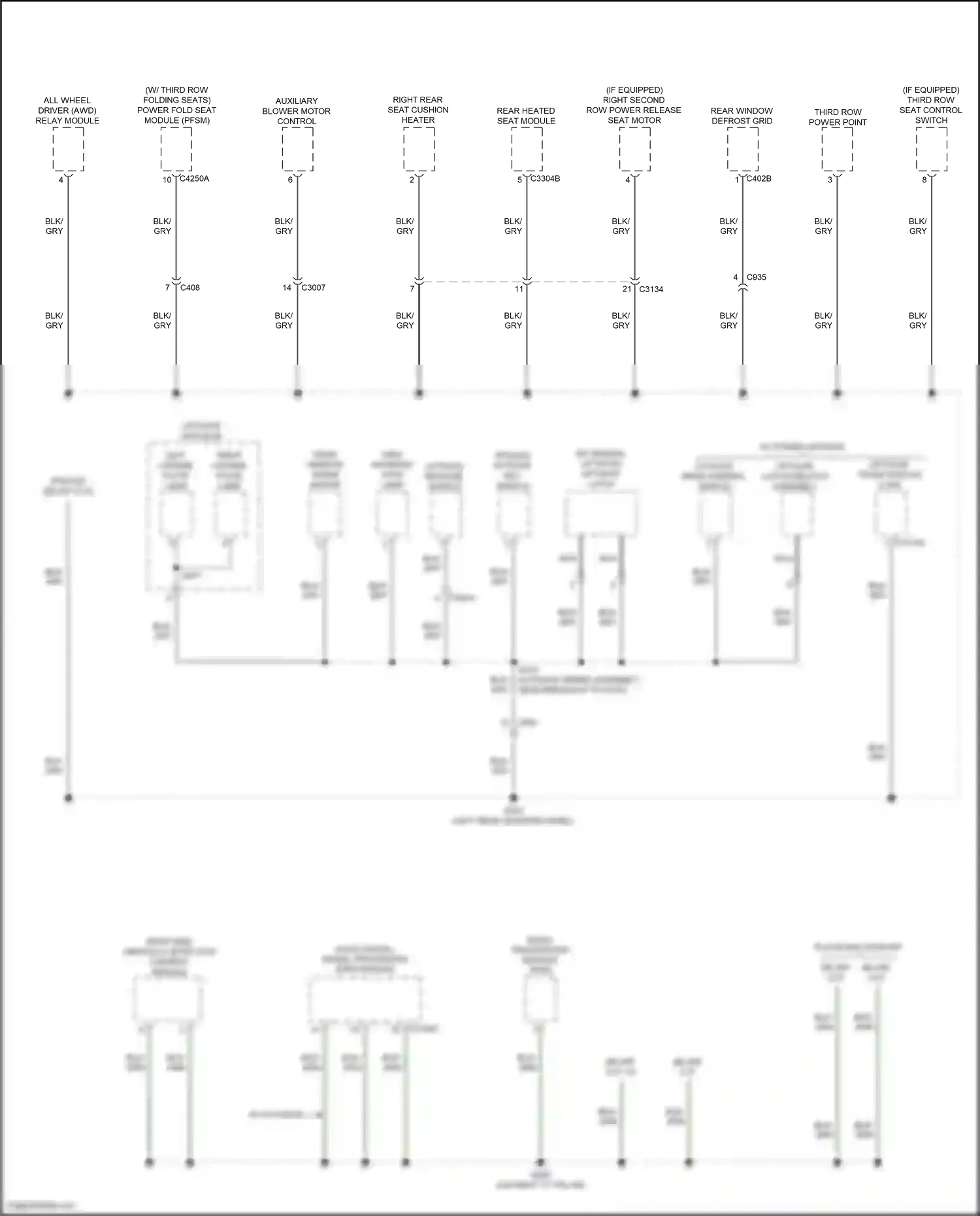 Wiring diagram gry for Ford Explorer V facelift (2015-2018) (6 of 98)