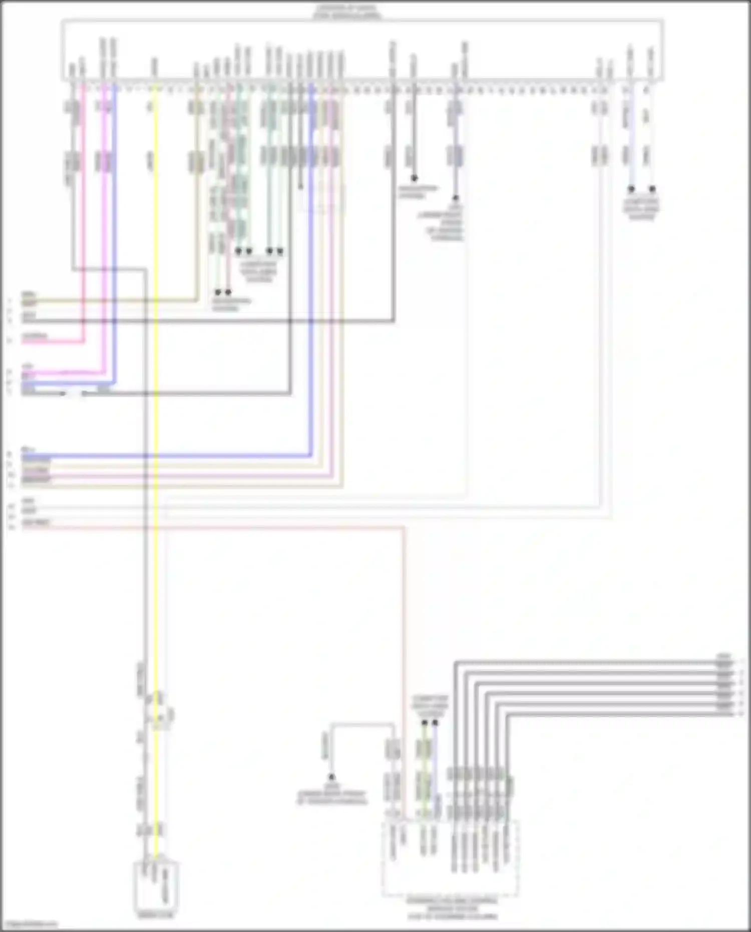 Wiring diagram logic gnd for Ford Explorer V facelift (2015-2018) (4 of 14)