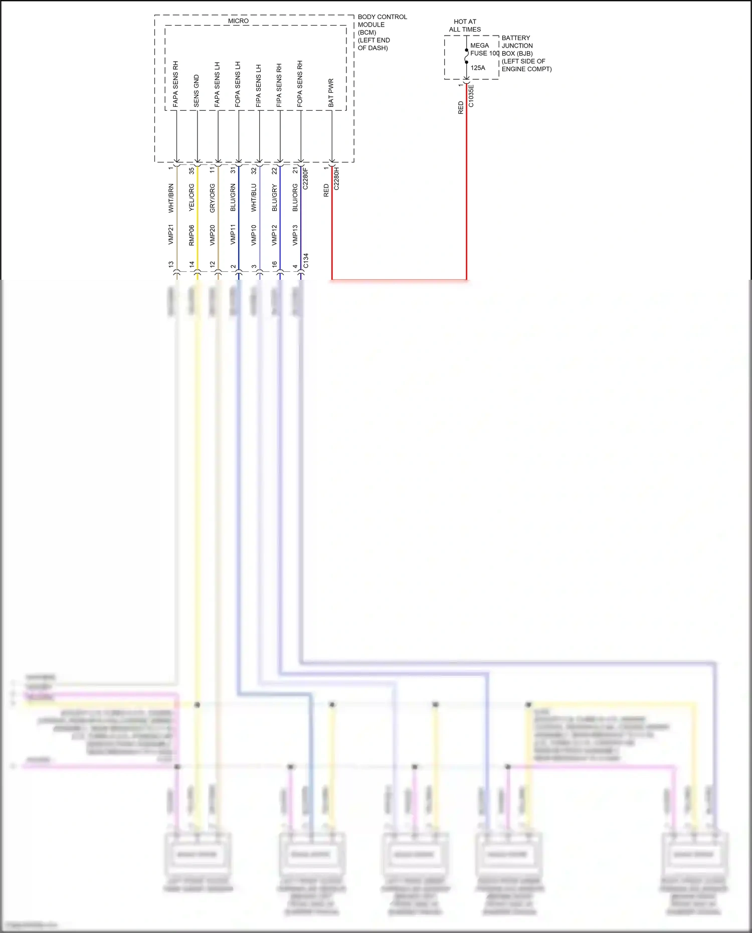 Wiring diagram micro - for Ford Explorer V facelift (2015-2018) (38 of 60)