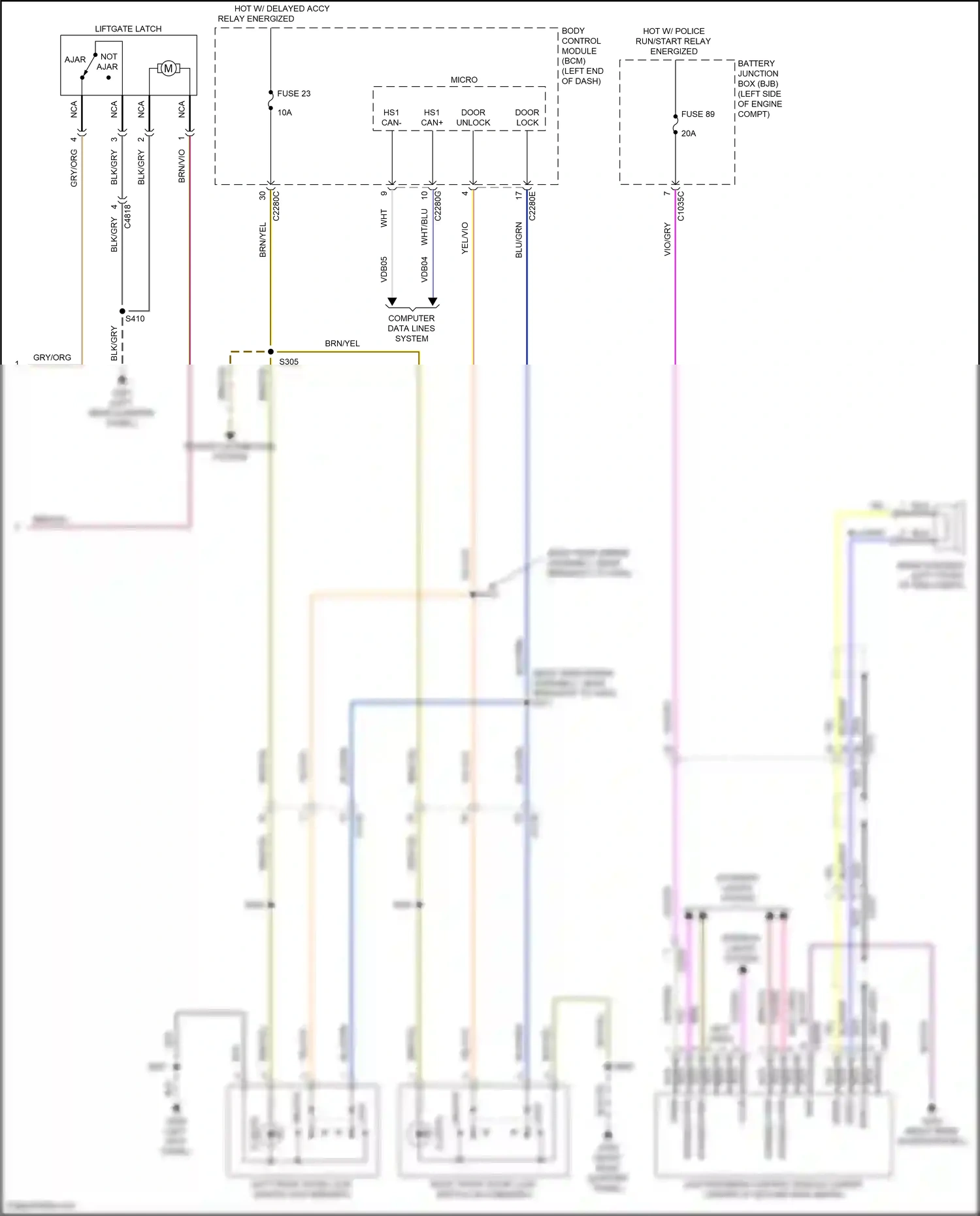 Wiring diagram nca for Ford Explorer V facelift (2015-2018) (66 of 87)