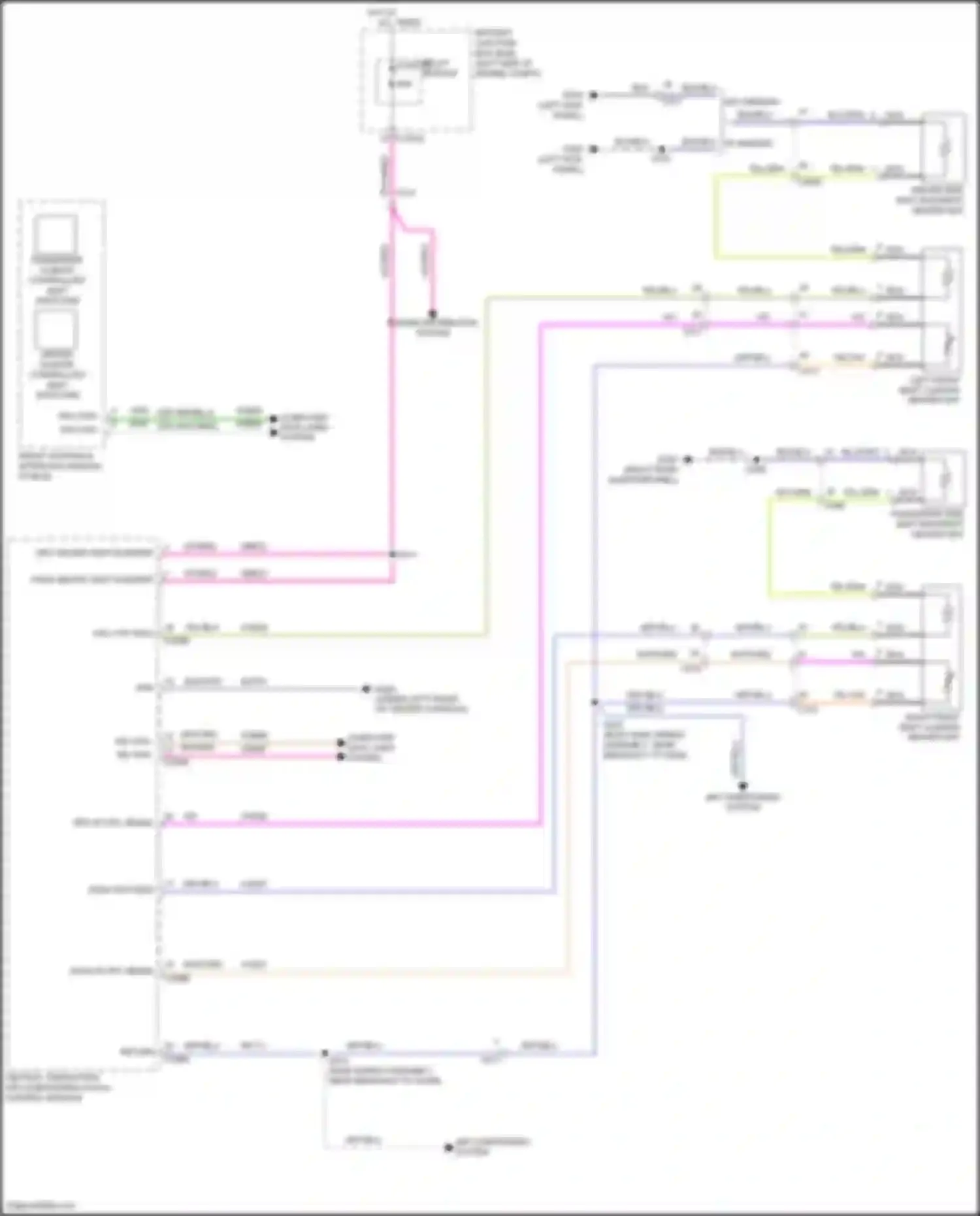 Wiring diagram pass htr feed for Ford Explorer V facelift (2015-2018) (1 of 1)