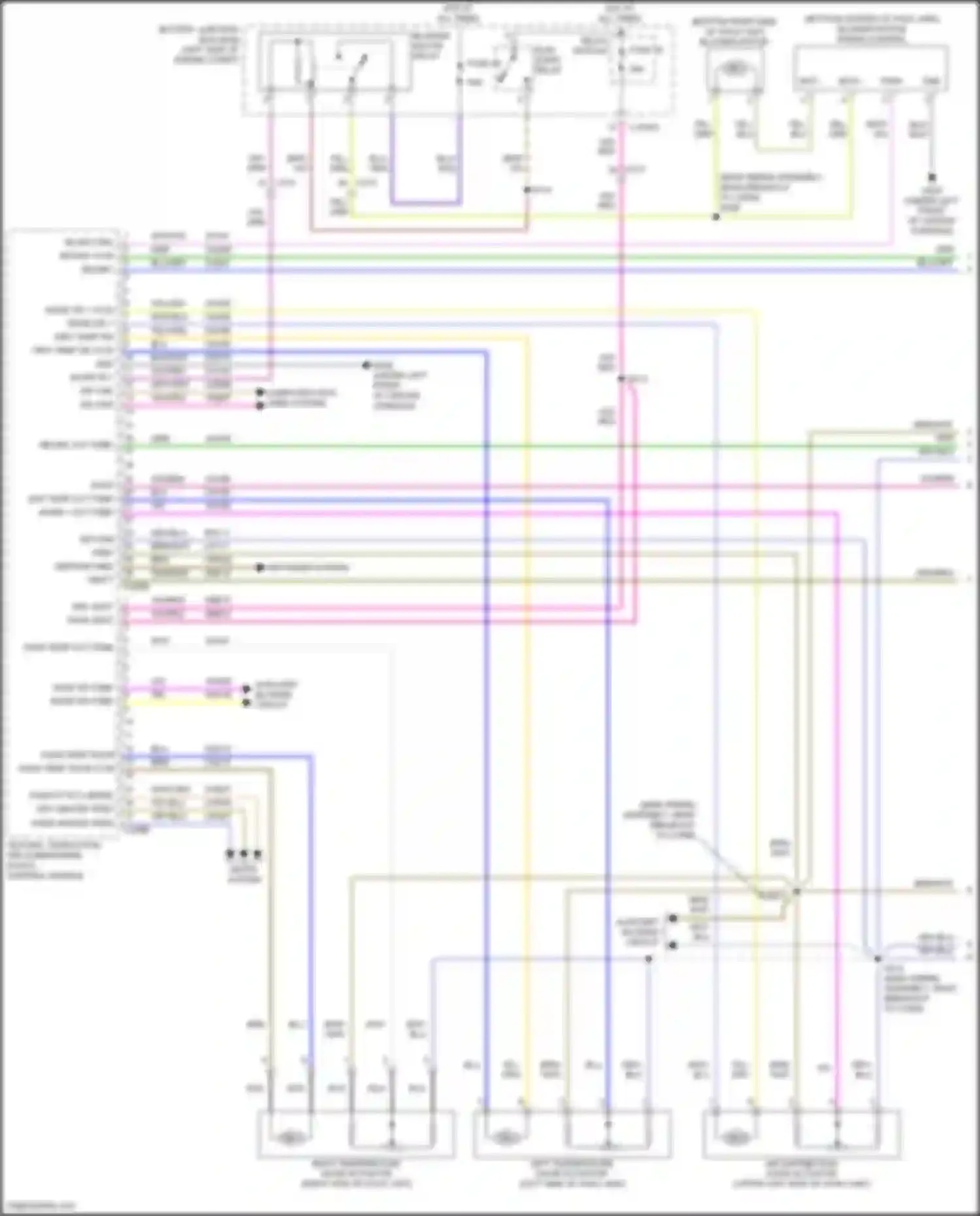 Wiring diagram relay module for Ford Explorer V facelift (2015-2018) (31 of 31)