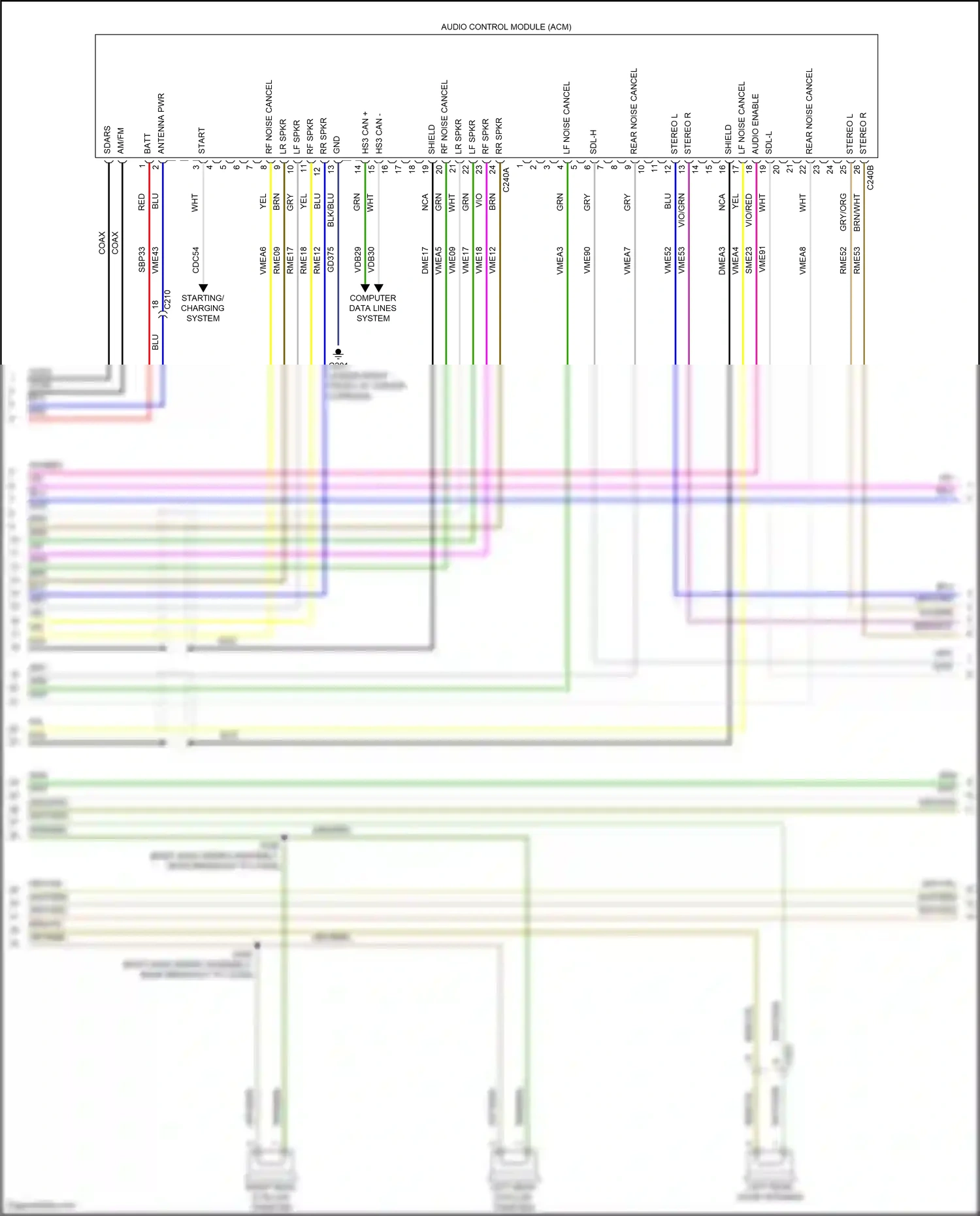 Wiring diagram vio for Ford Explorer V facelift (2015-2018) (12 of 110)