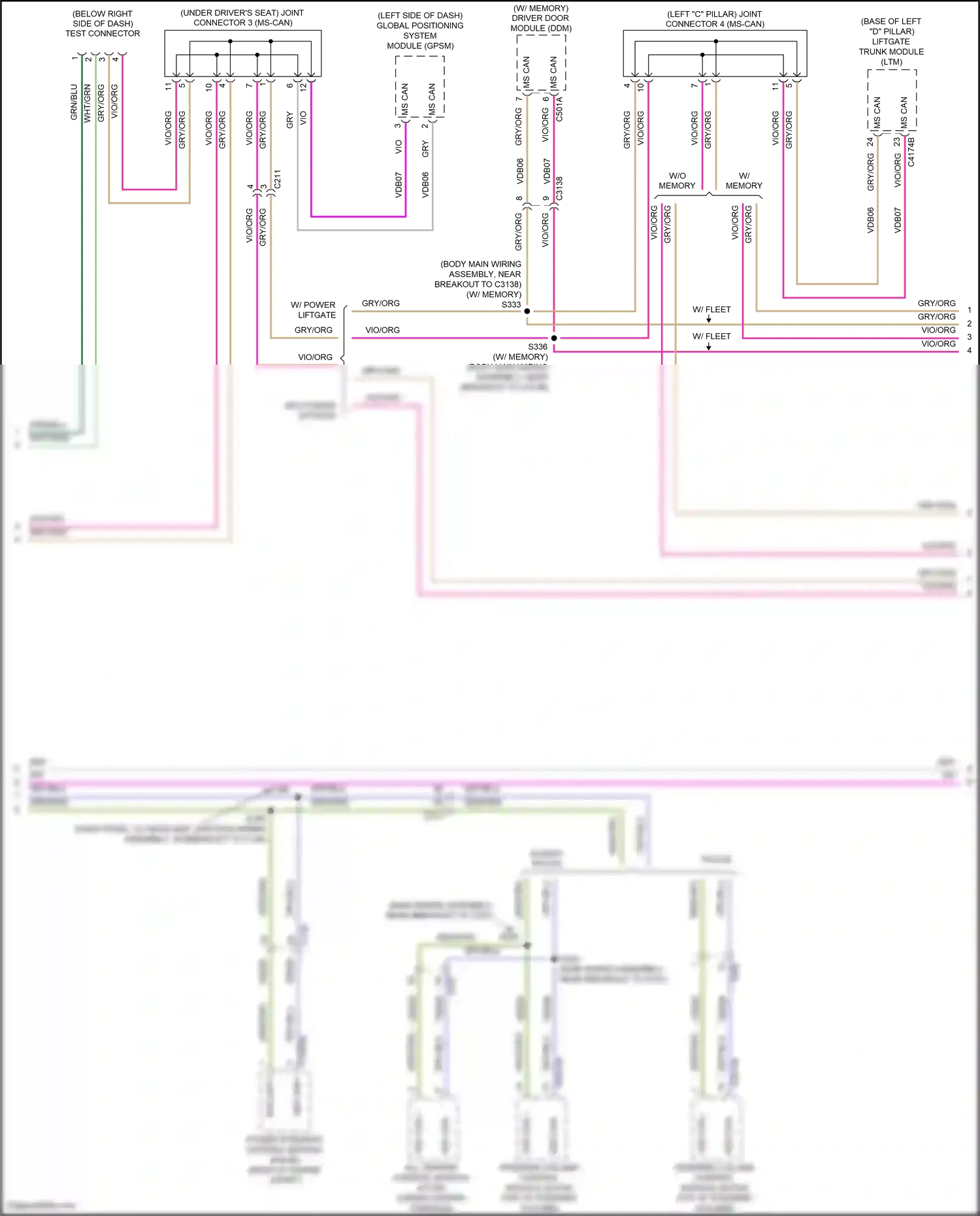 Wiring diagram vio for Ford Explorer V facelift (2015-2018) (32 of 110)
