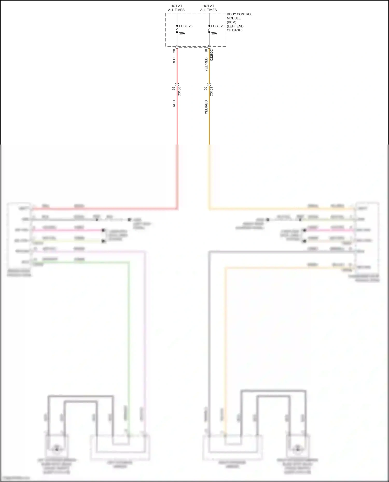Wiring diagram vio/org for Ford Explorer V facelift (2015-2018) (31 of 74)