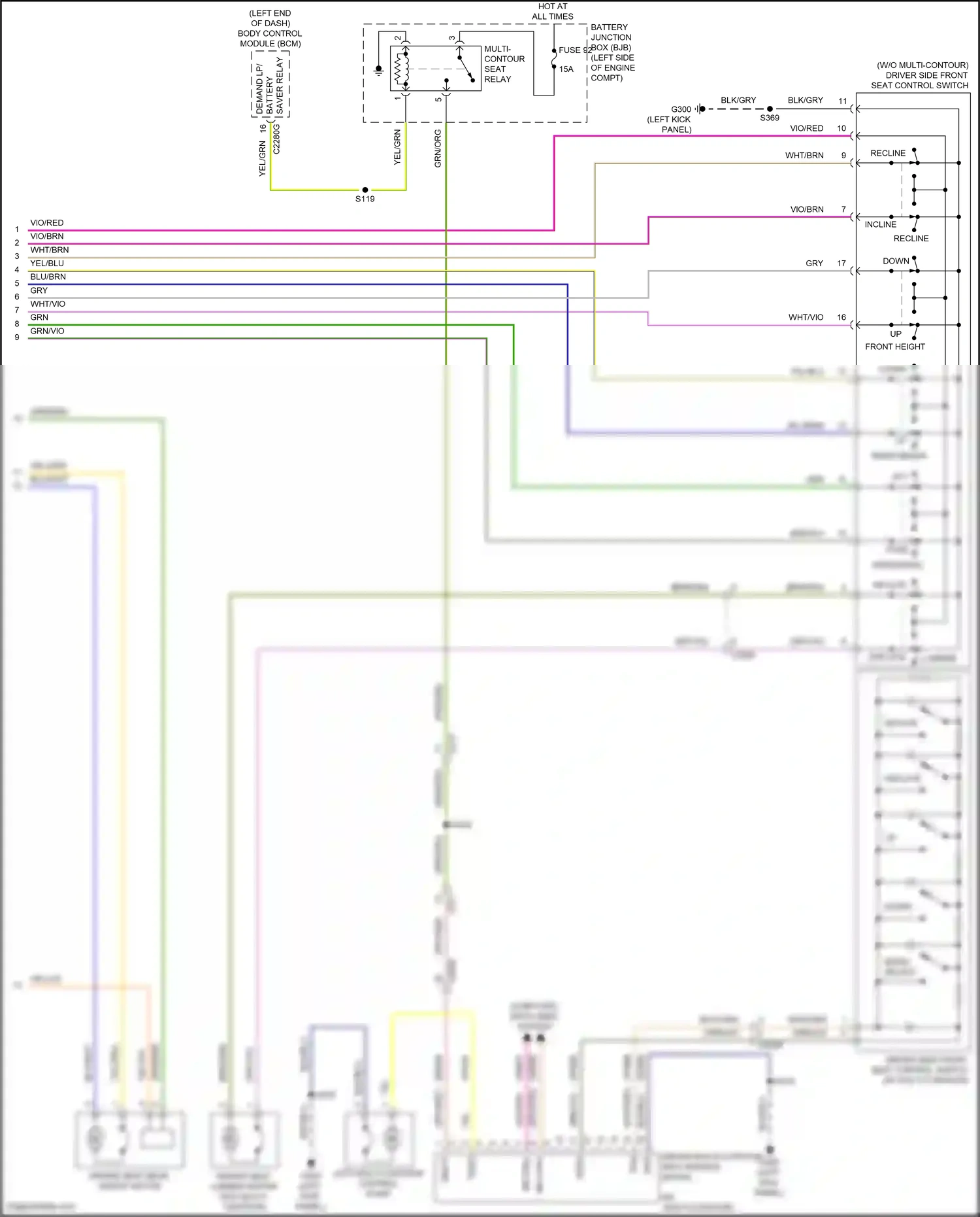 Wiring diagram wht/org for Ford Explorer V facelift (2015-2018) (25 of 39)