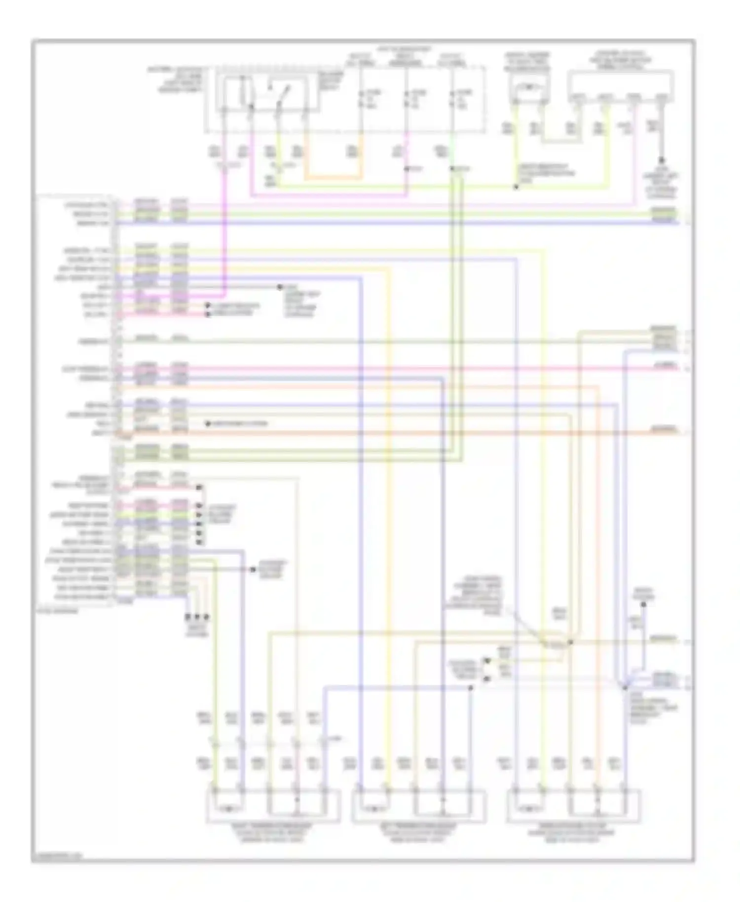 Explorer Ford V (2010-2015): Automatic a/c circuit (1 of 4)