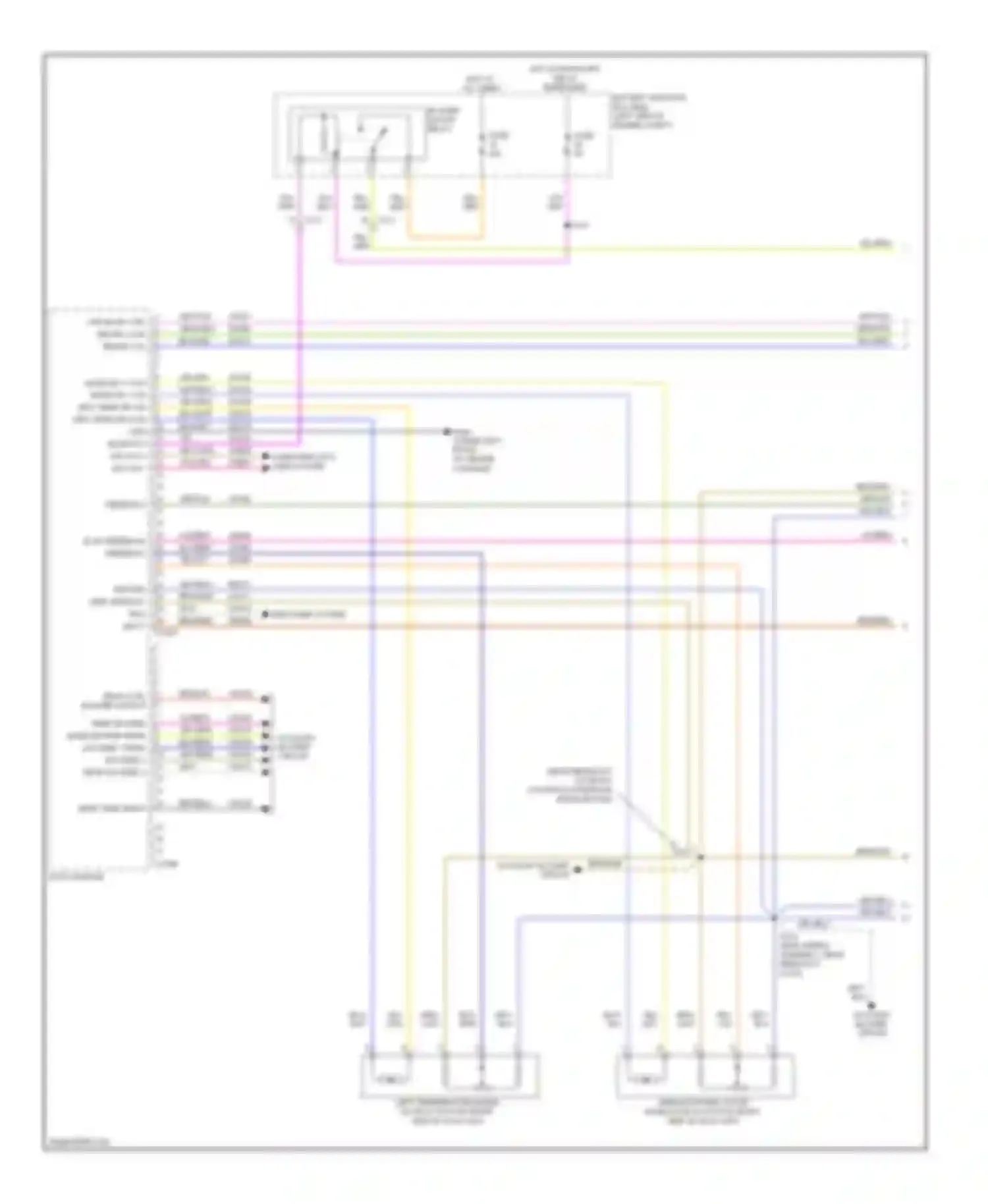 Explorer Ford V (2010-2015): Manual a/c circuit (1 of 4)