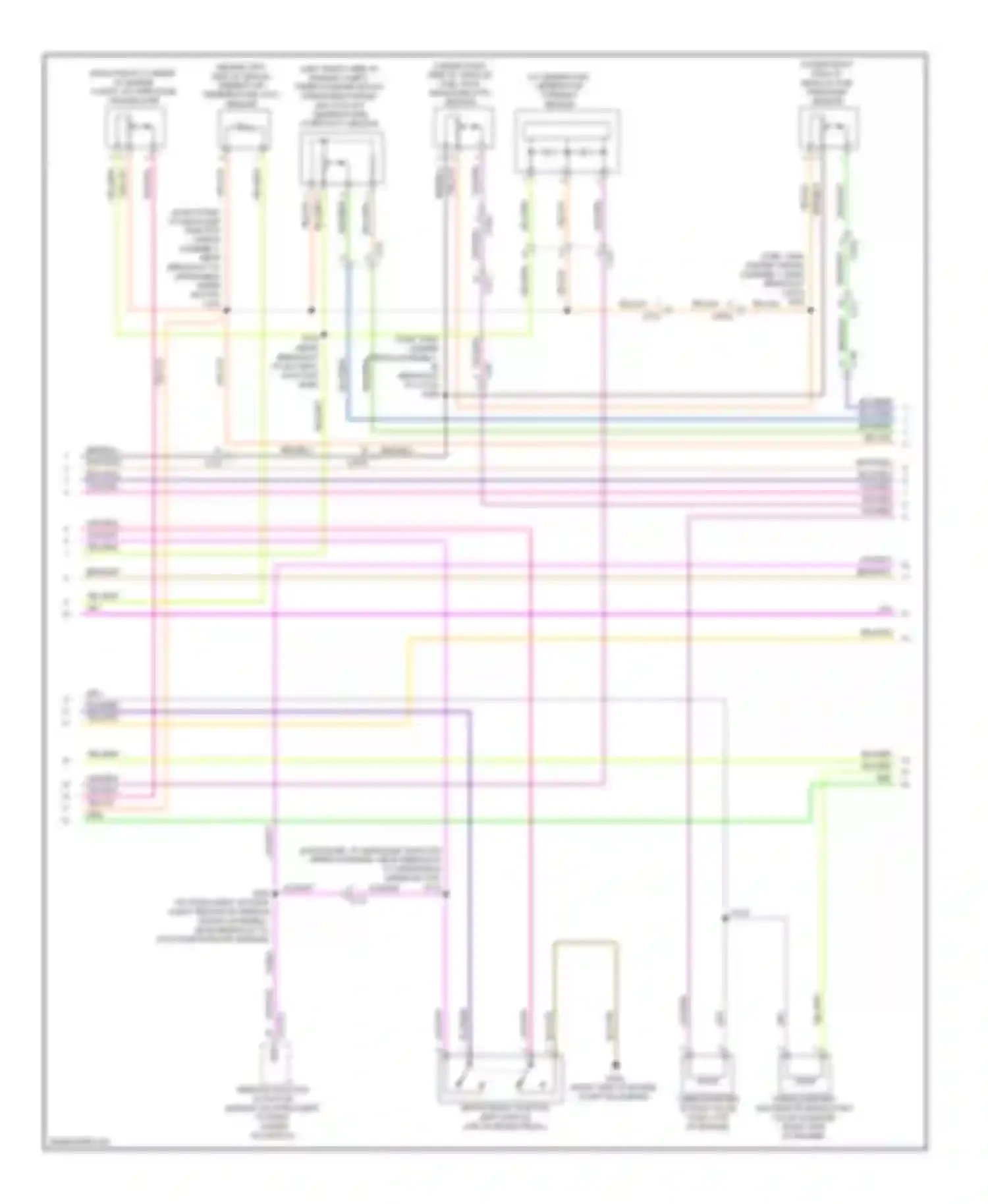 Explorer Ford V (2010-2015): Wiring diagram engine performance 2.0l turbo (2 of 6)