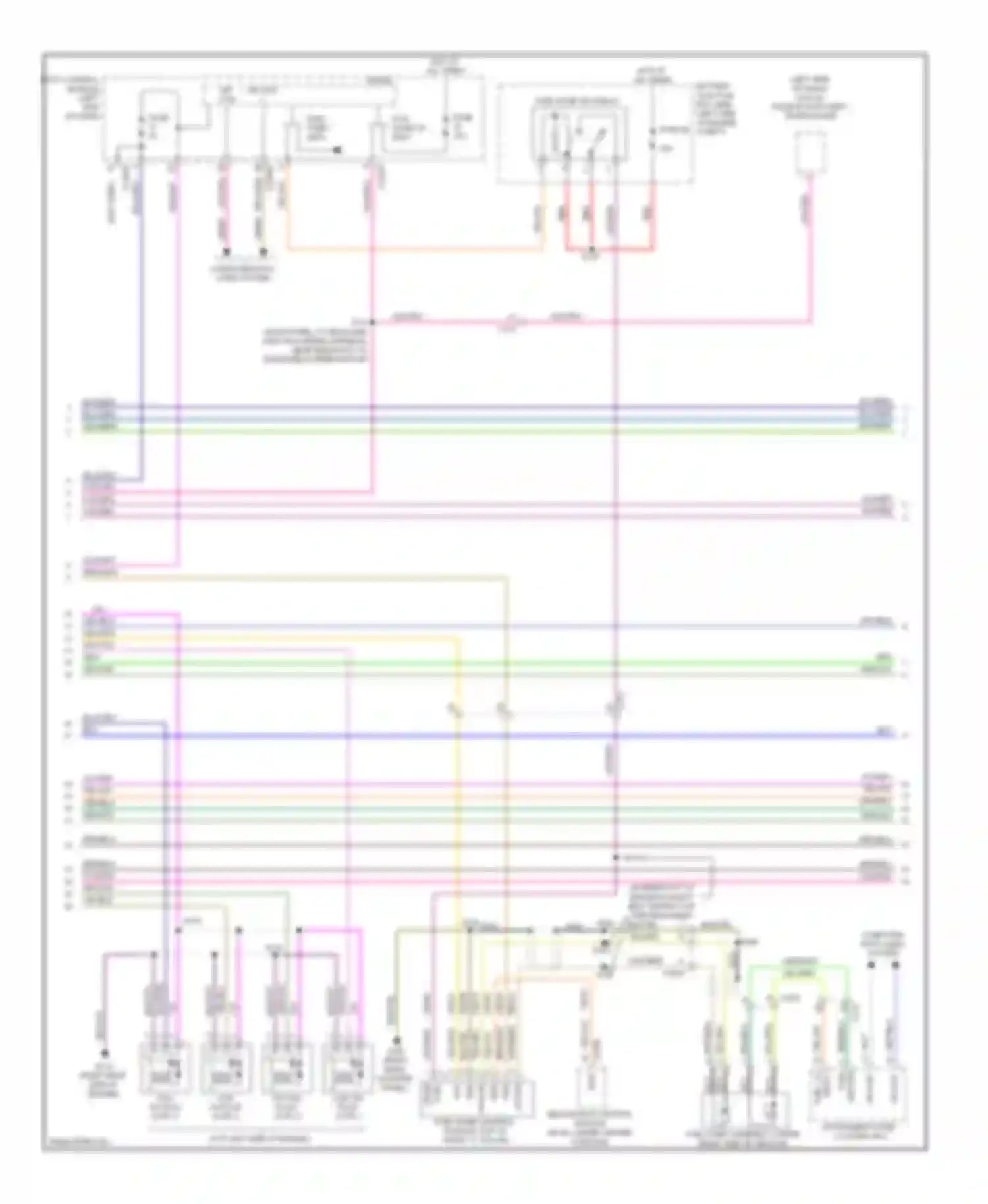 Explorer Ford V (2010-2015): Wiring diagram engine performance 2.0l turbo (4 of 6)