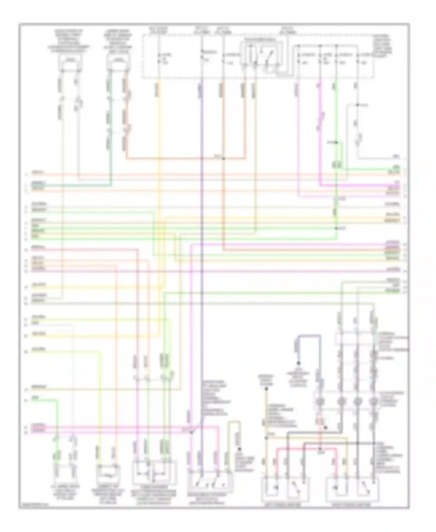 Explorer Ford V (2010-2015): Wiring diagram engine performance 3.5l twin turbo (2 of 7)
