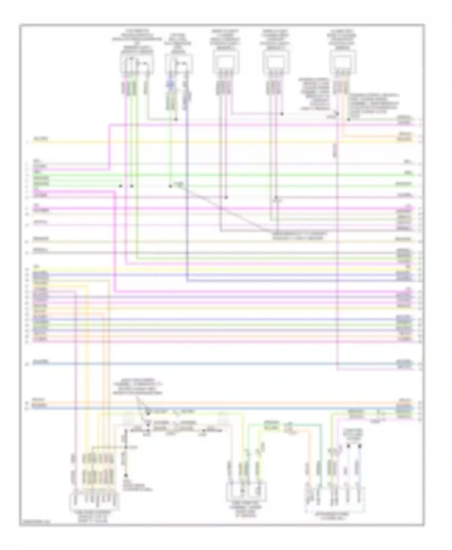 Explorer Ford V (2010-2015): Wiring diagram engine performance 3.5l twin turbo (5 of 7)