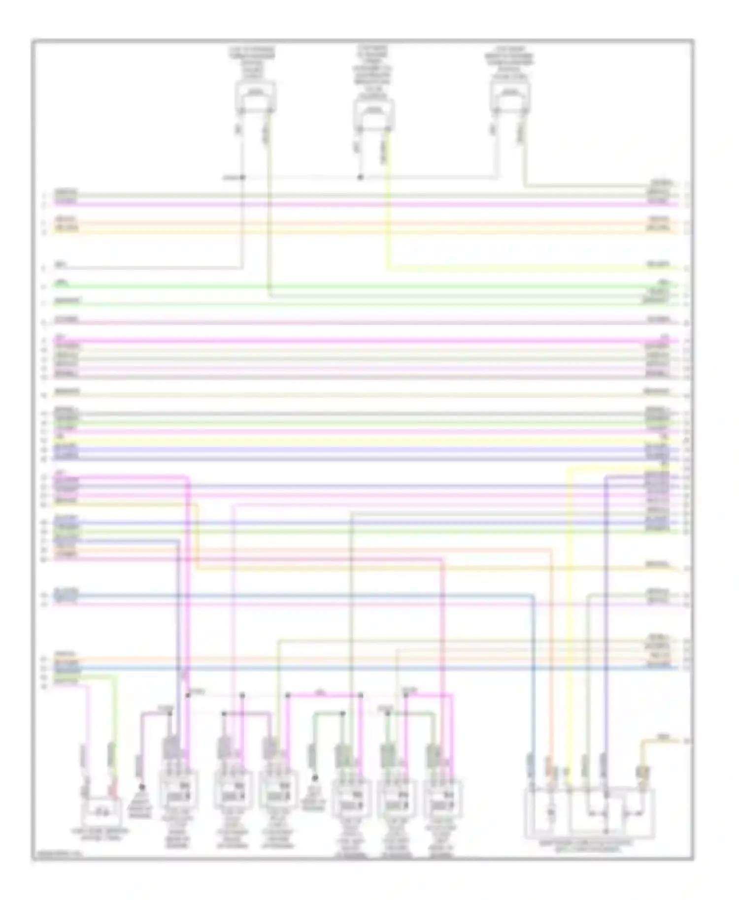 Explorer Ford V (2010-2015): Wiring diagram engine performance 3.5l twin turbo (6 of 7)