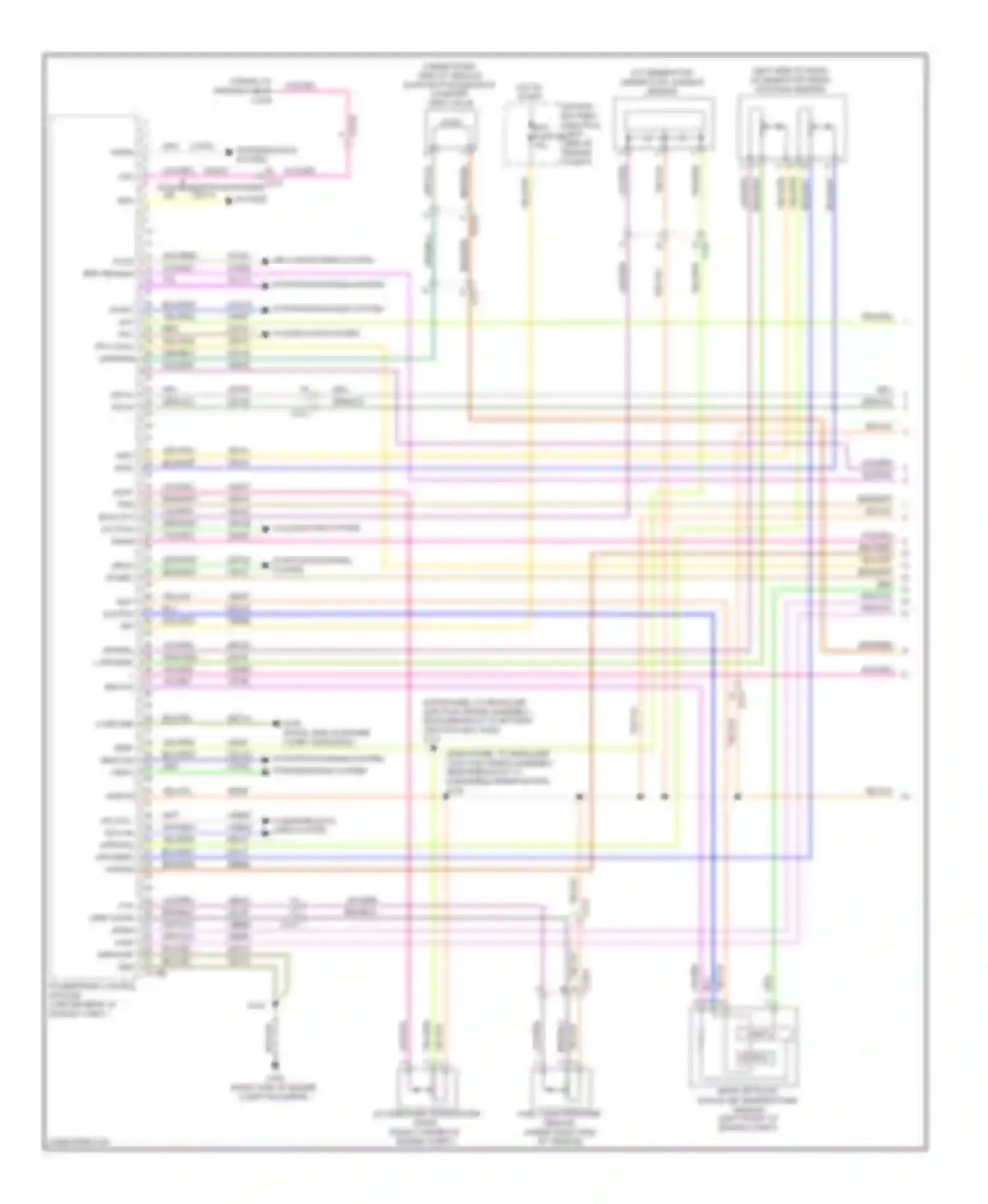 Explorer Ford V (2010-2015): Wiring diagram engine performance 3.5l (1 of 6)