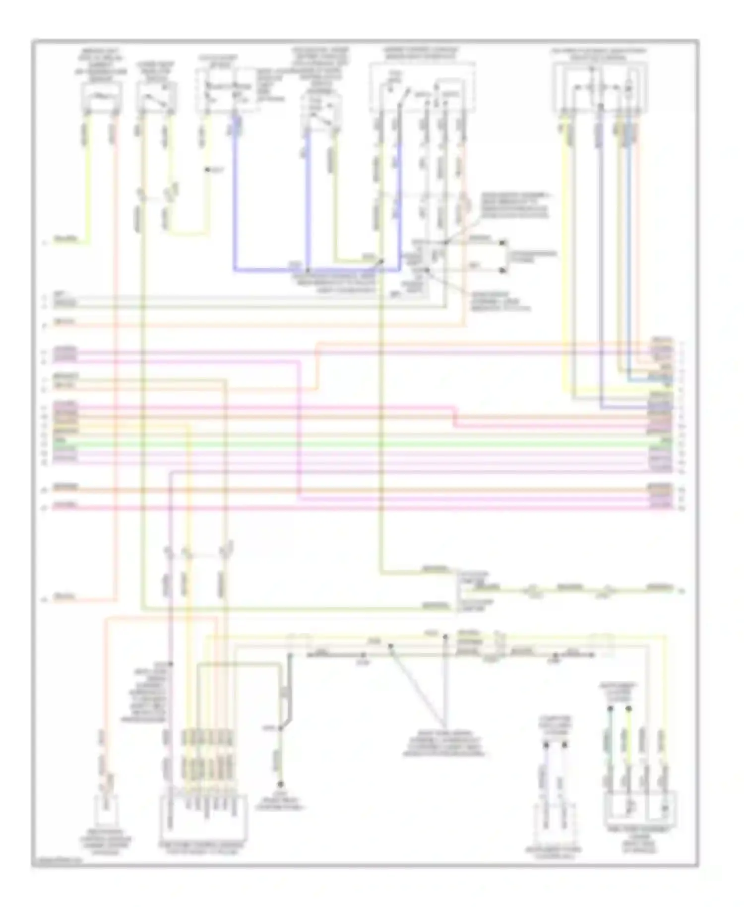 Explorer Ford V (2010-2015): Wiring diagram engine performance 3.5l (2 of 6)