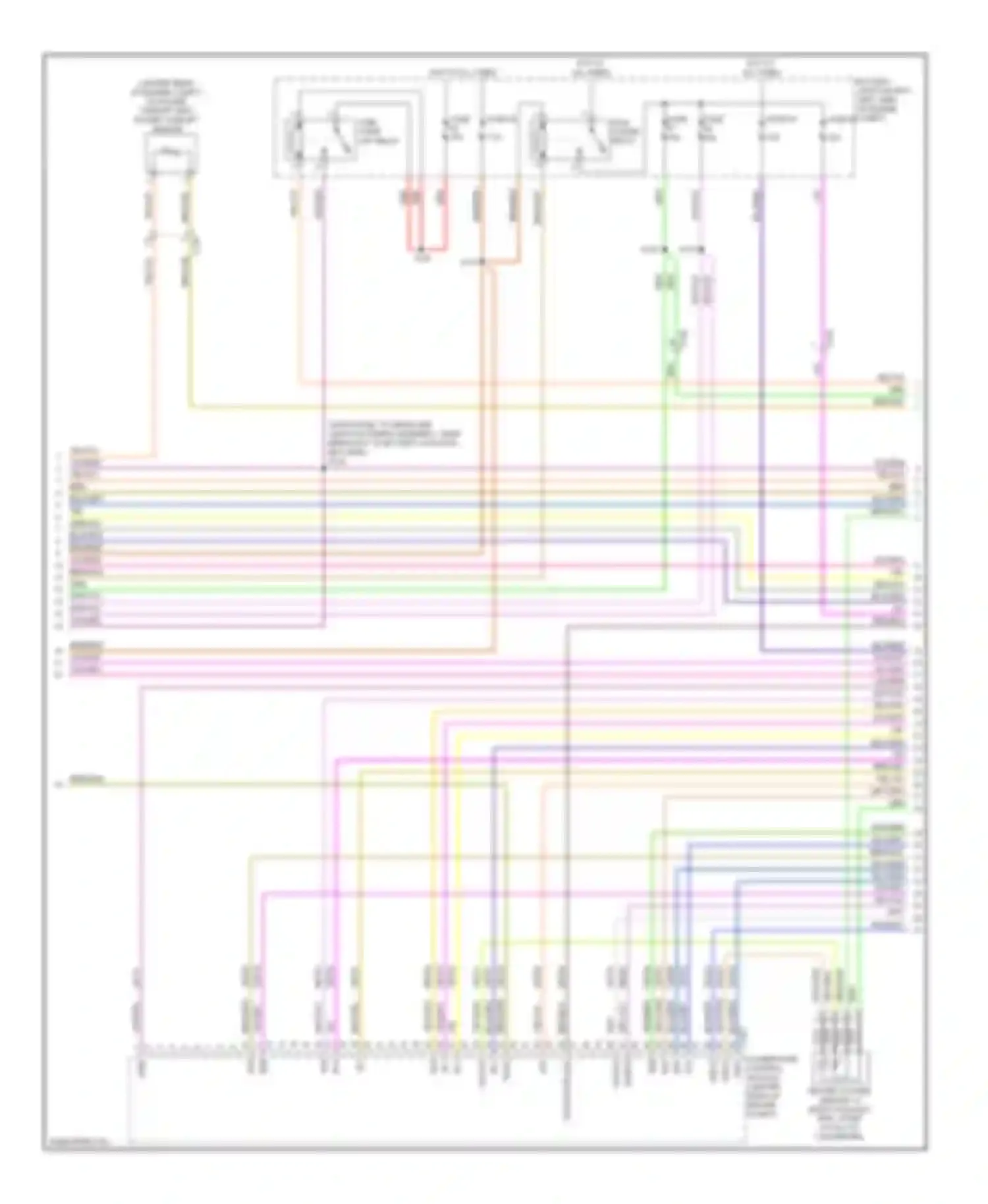 Explorer Ford V (2010-2015): Wiring diagram engine performance 3.5l (3 of 6)