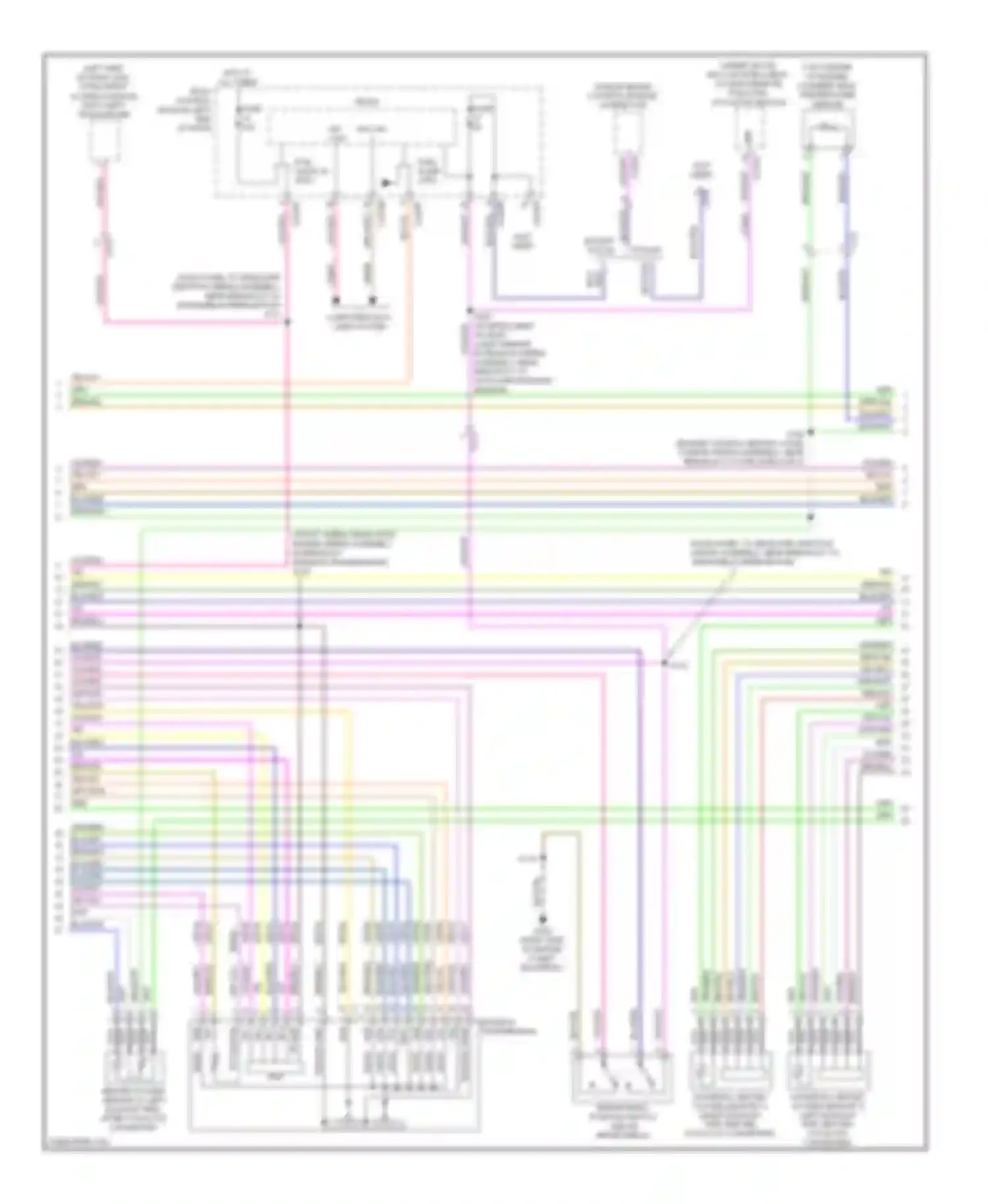 Explorer Ford V (2010-2015): Wiring diagram engine performance 3.5l (4 of 6)