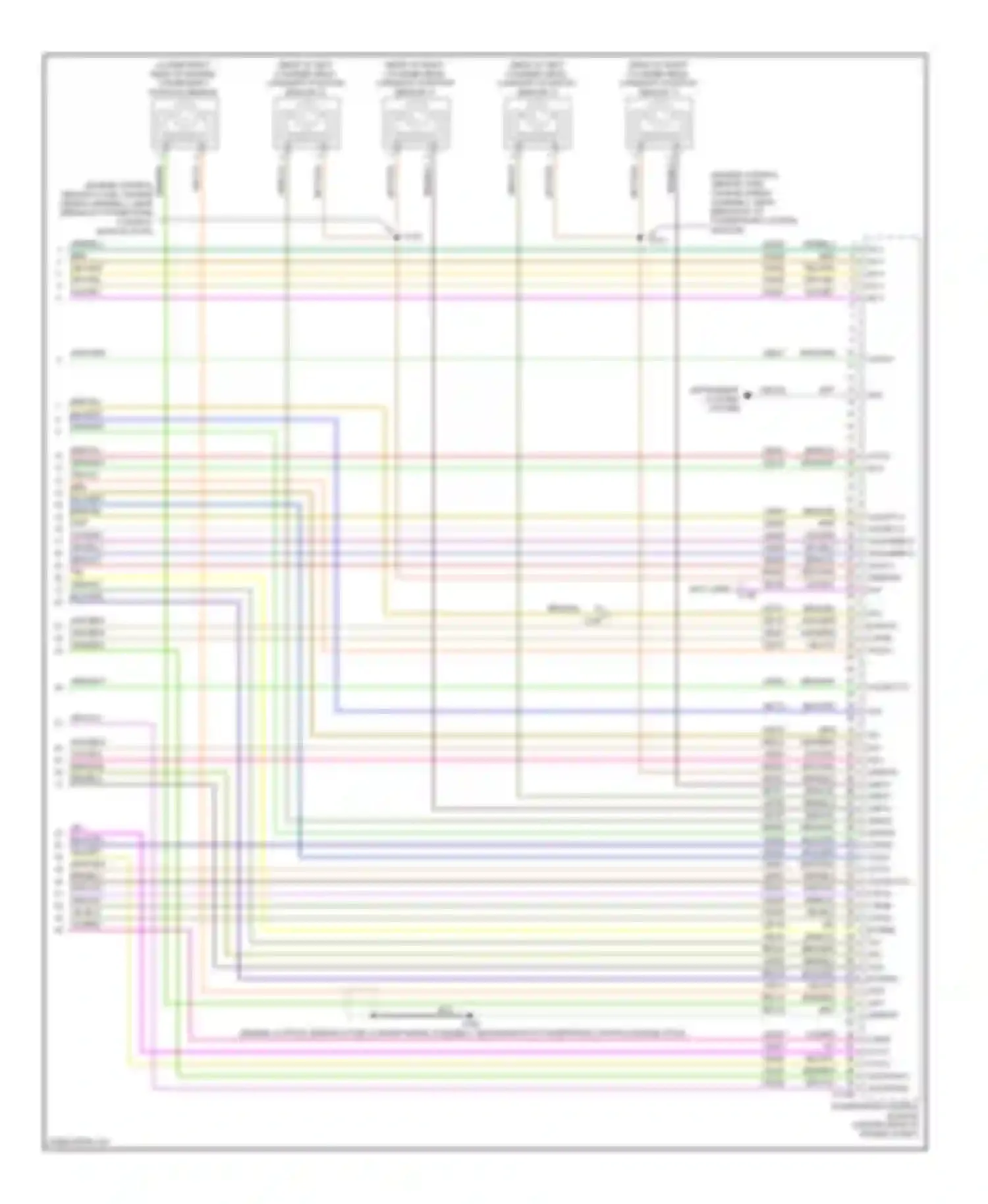 Explorer Ford V (2010-2015): Wiring diagram engine performance 3.5l (6 of 6)