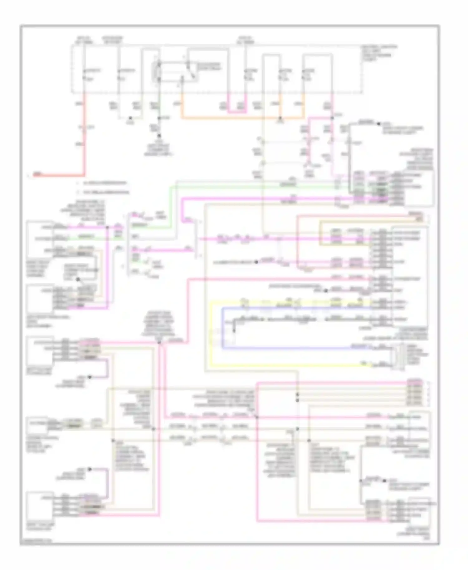 Explorer Ford V (2010-2015): Exterior lamps circuit, police (2 of 3)
