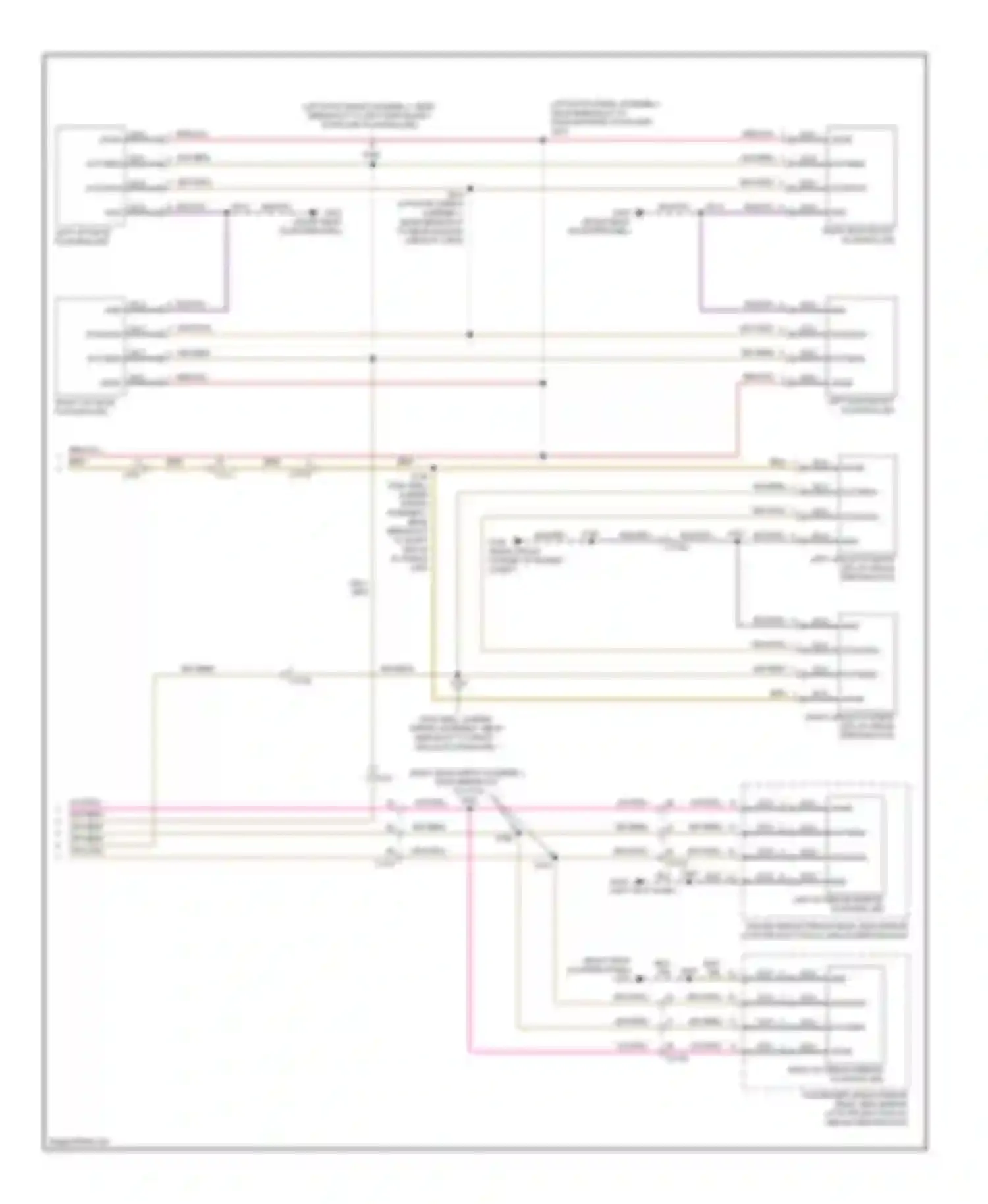 Explorer Ford V (2010-2015): Exterior lamps circuit, police (3 of 3)