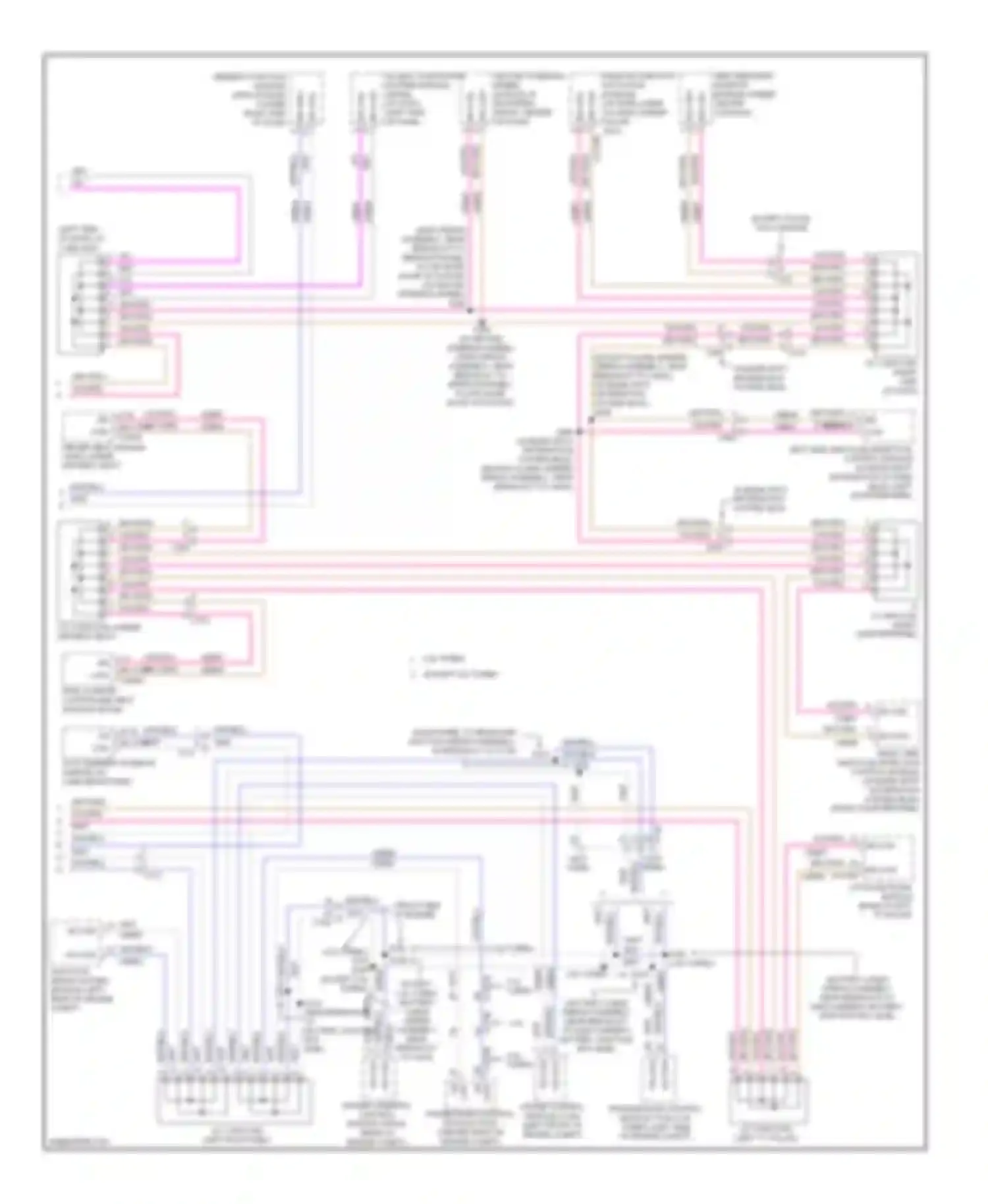 Wiring diagram 2 1 ms can + ms can - for Ford Explorer V (2010-2015) (1 of 1)